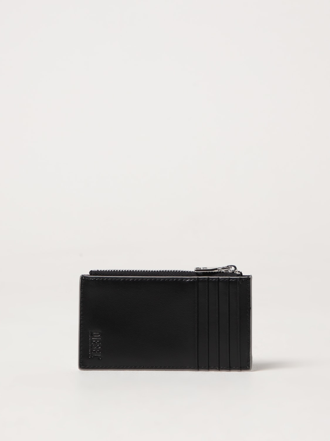 財布・小物その他 DIESEL Woman Wallet Silver X10270PS202 H0535 Women's Card holder in mirror leather | Silver | Diesel