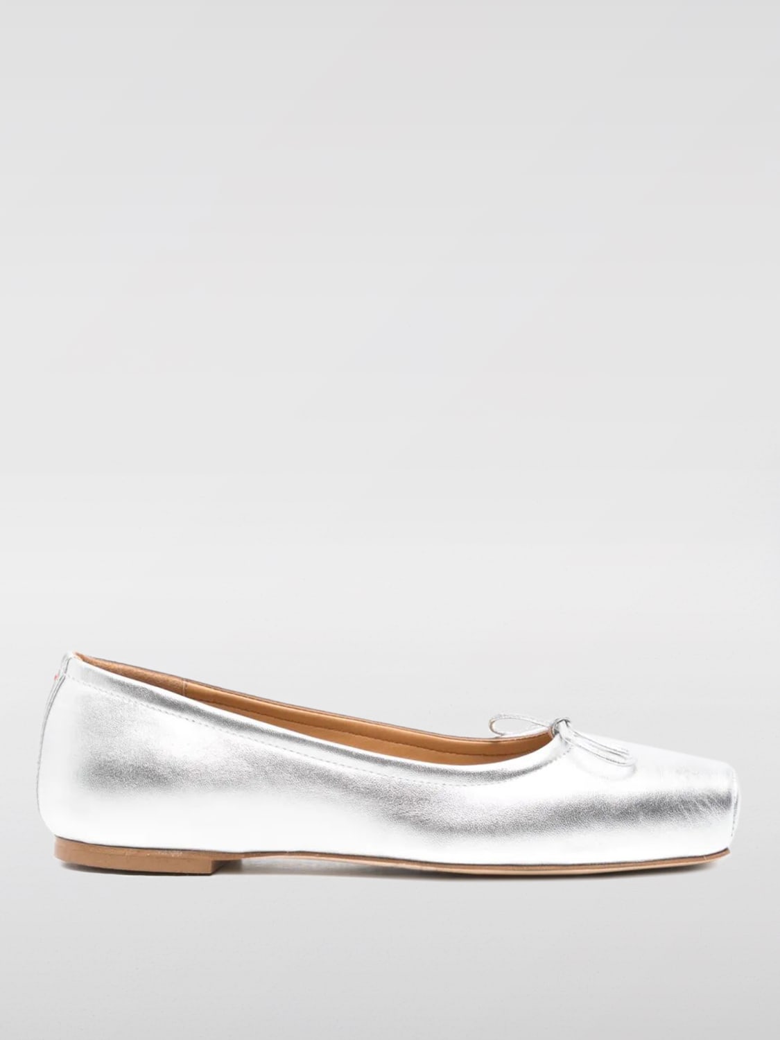 フラットシューズ AEYDE Woman Ballet flats Silver A11FLGBRS08FL26920051 SILVER AEYDE: Shoes woman - Silver | Aeyde ballet flats
