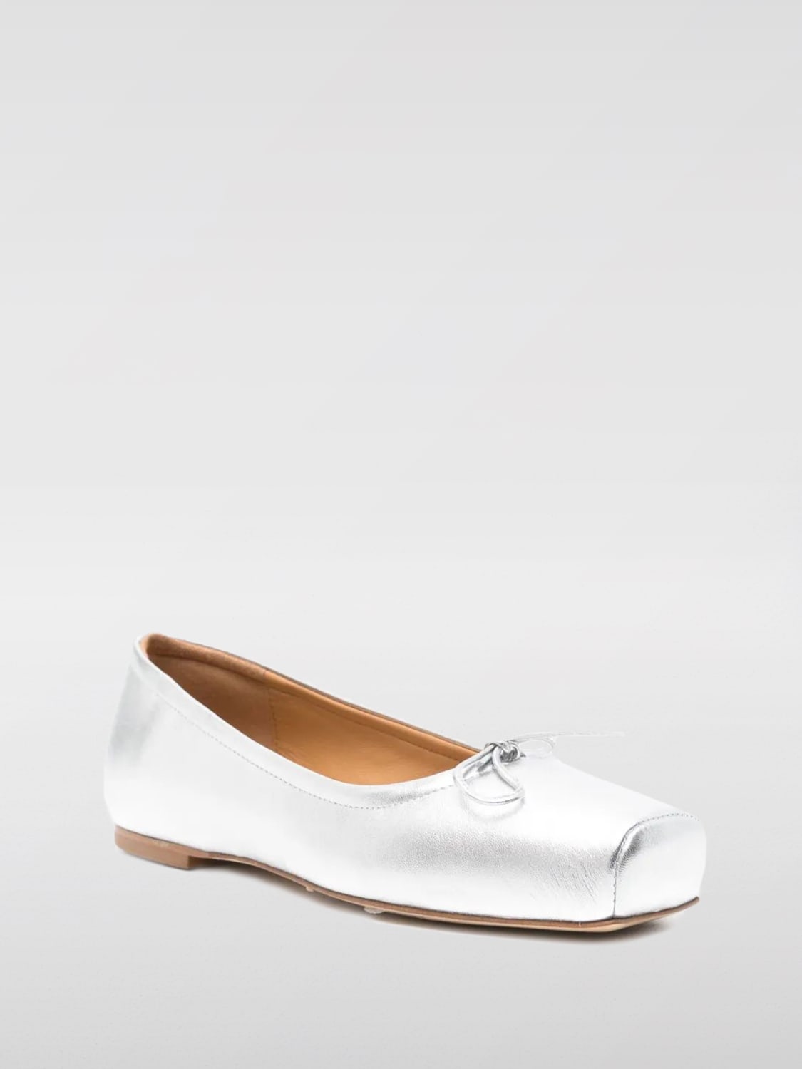 フラットシューズ AEYDE Woman Ballet flats Silver A11FLGBRS08FL26920051 SILVER AEYDE: Shoes woman - Silver | Aeyde ballet flats