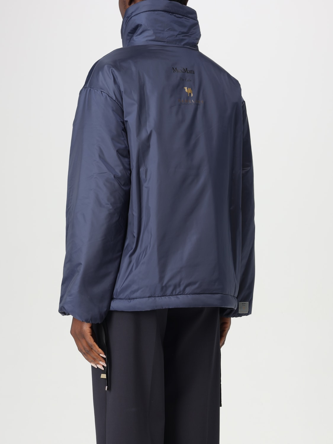 ジャケット MAX MARA THE CUBE Woman Jacket Blue 2519481124600 095 MAX MARA THE CUBE: Jacket woman - Blue | Max Mara The Cube