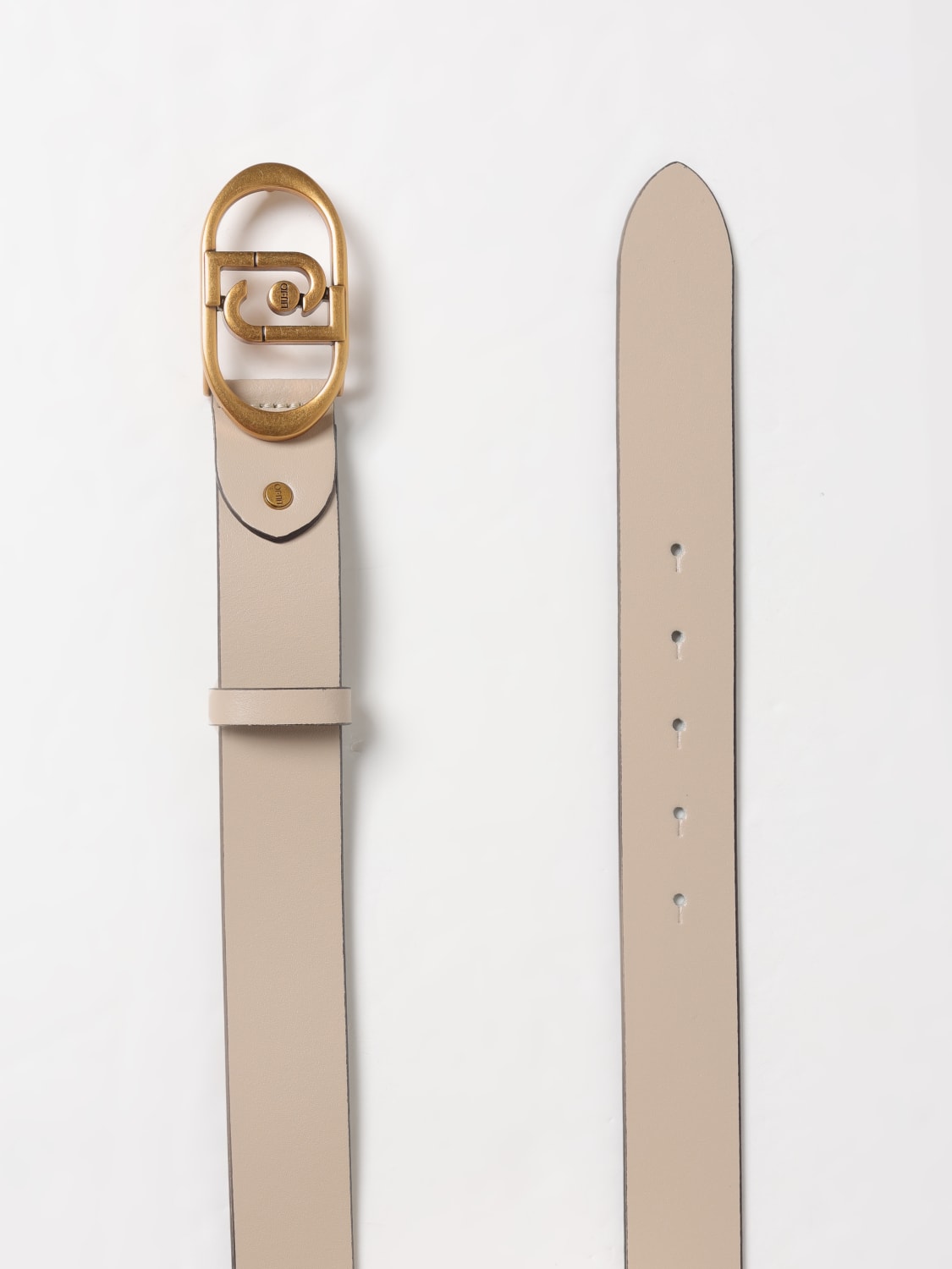 ベルト LIU JO Woman Belt Cream AA5225P0062 X0459 LIU JO: Belt woman - Cream | Liu Jo belt AA5225P0062 online