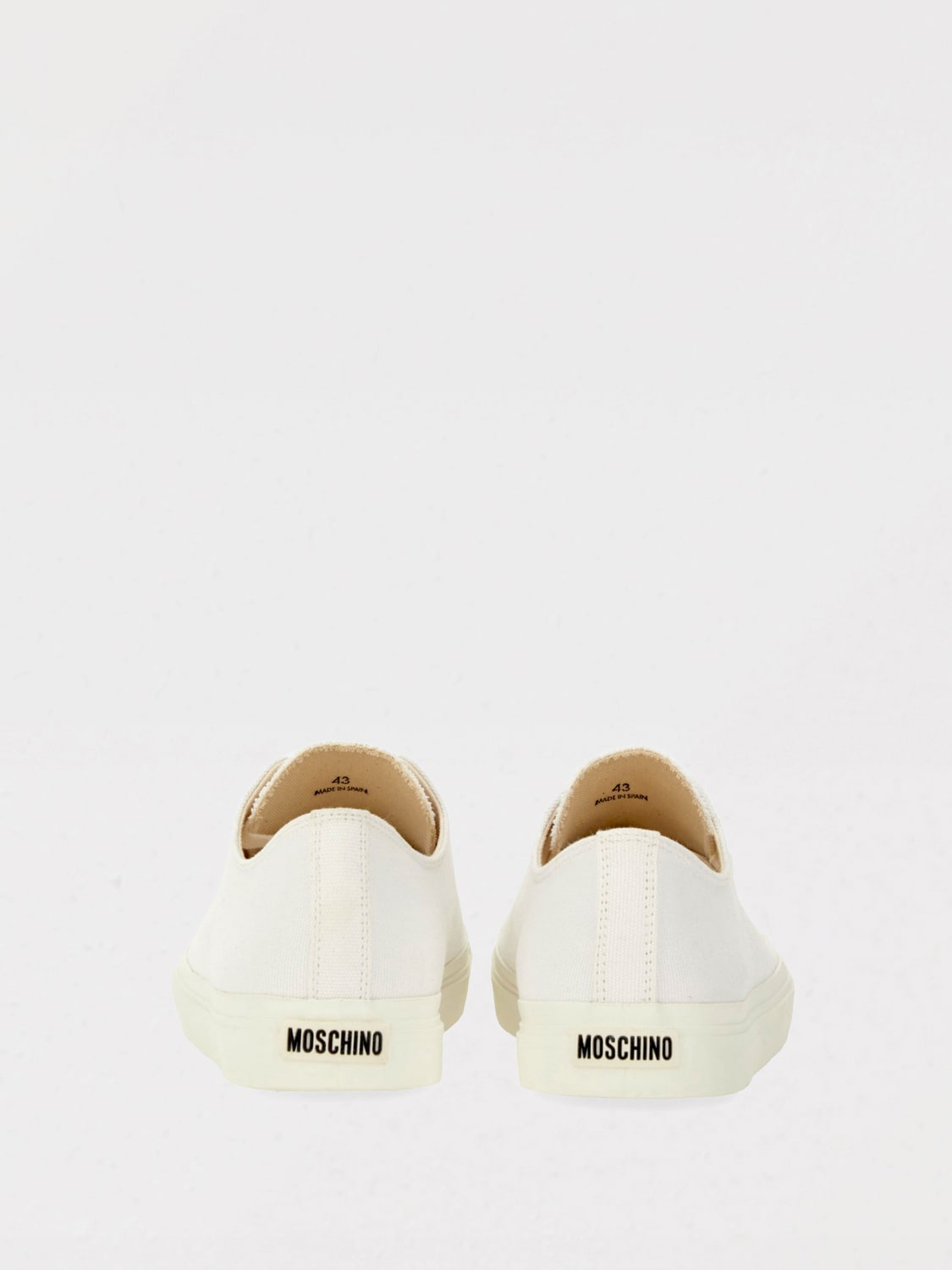 MOSCHINO COUTURE SNEAKERS: Sneakers men Moschino Couture, White - Img 3