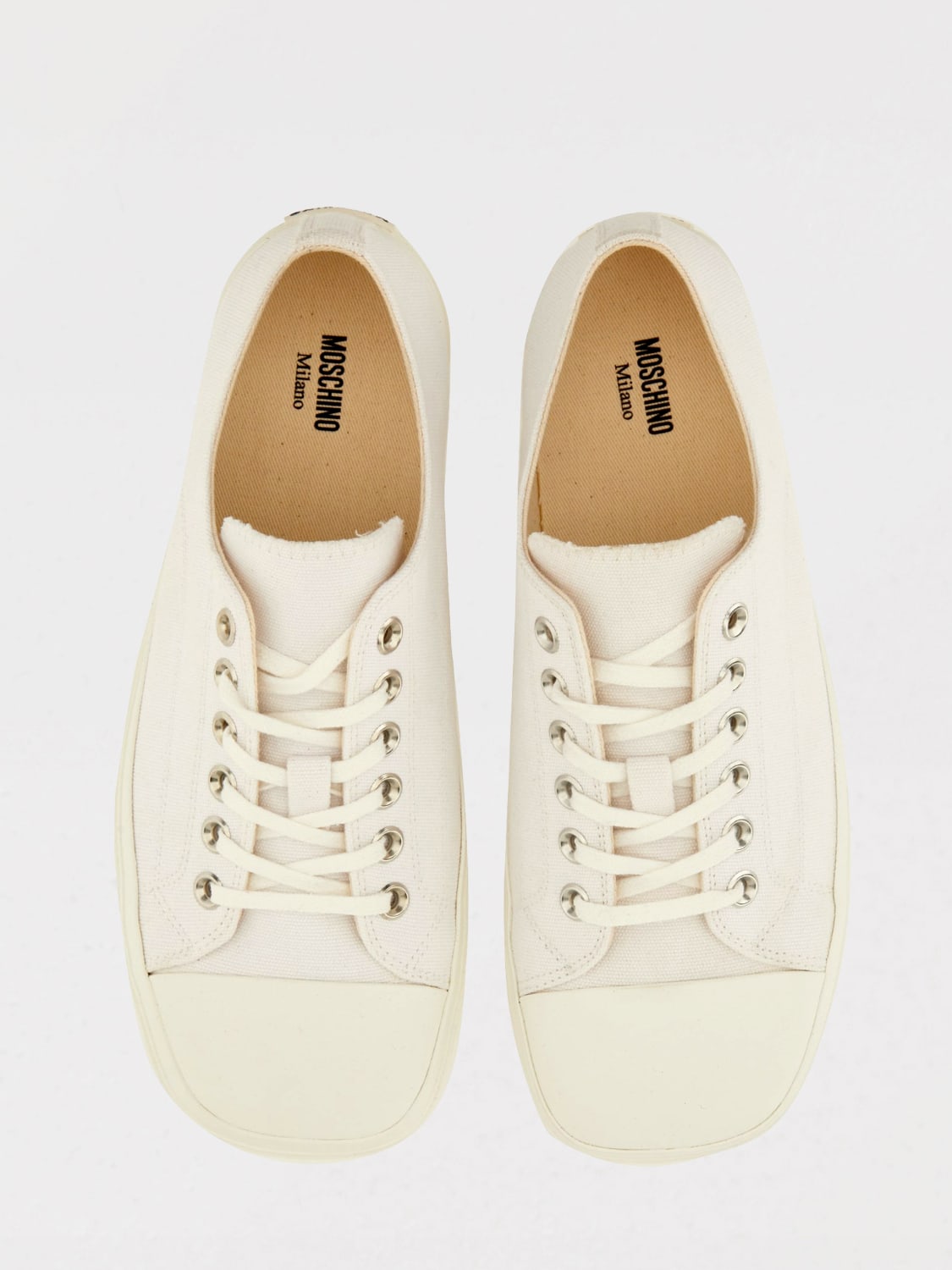 MOSCHINO COUTURE SNEAKERS: Sneakers men Moschino Couture, White - Img 5