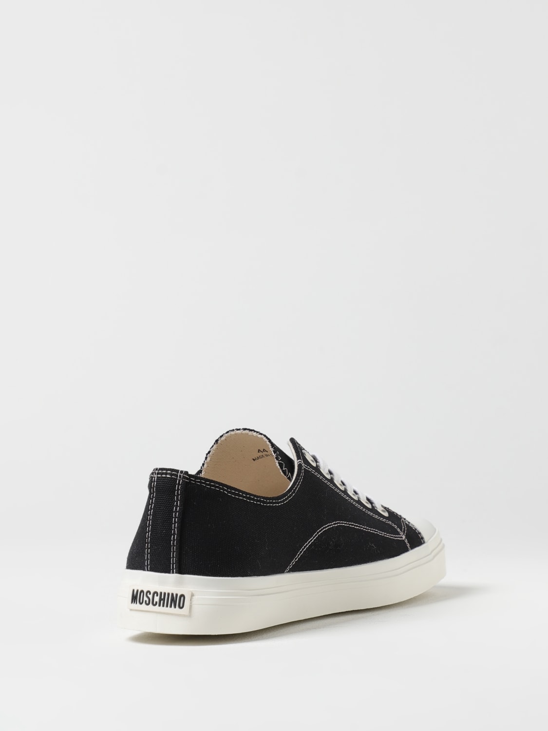 MOSCHINO COUTURE SNEAKERS: Sneakers men Moschino Couture, Black - Img 3