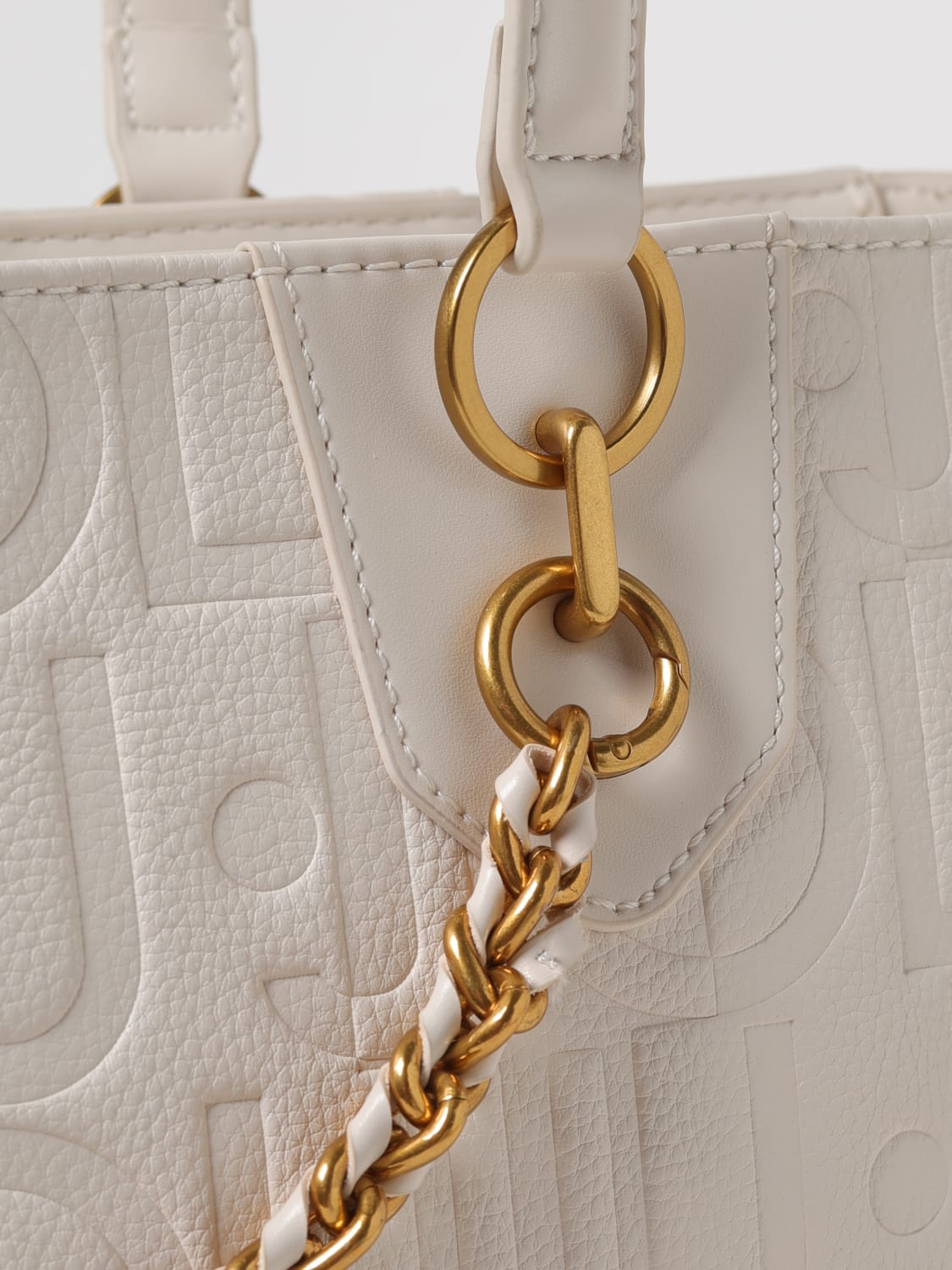 トートバッグ LIU JO Woman Tote bags Cream AA5197E0538 X0459 LIU JO: Shoulder bag woman - Cream | Liu Jo tote bags