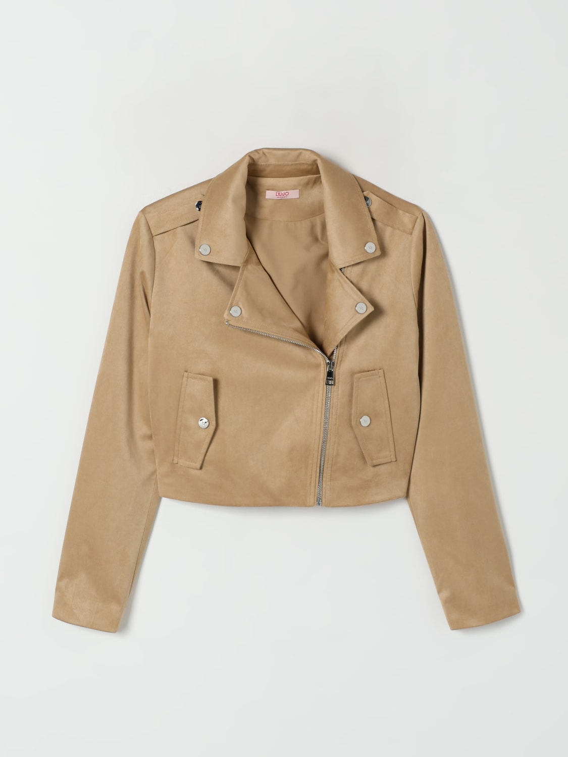 LIU JO JACKET: Jacket kids Liu Jo, Beige - Img 1
