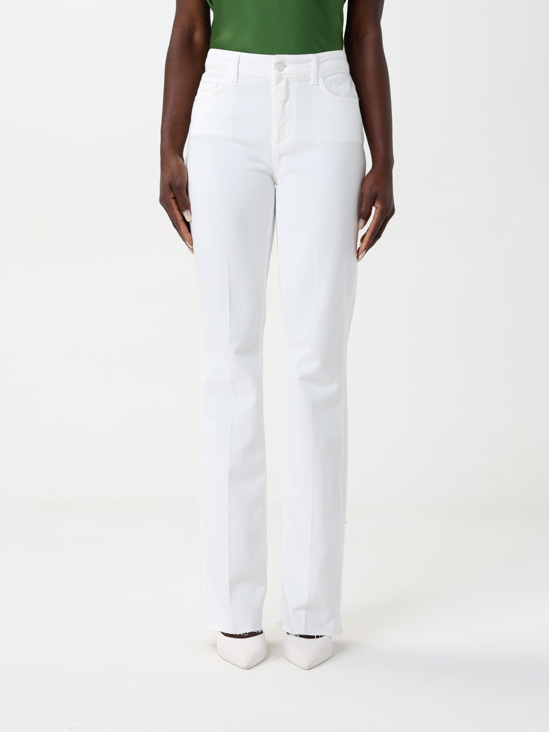 デニム・ジーパン LIU JO Women Denim Pants UA5082T1816 10701 White LIU JO: Jeans woman - White | Liu Jo jeans UA5082T1816