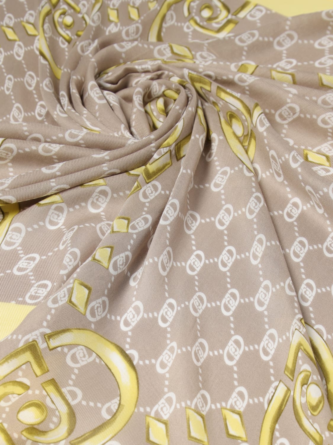 スカーフ LIU JO Woman Scarf Champagne 2A5029T0300 53920 2A5029T0300 Liujo Stole With Logo
