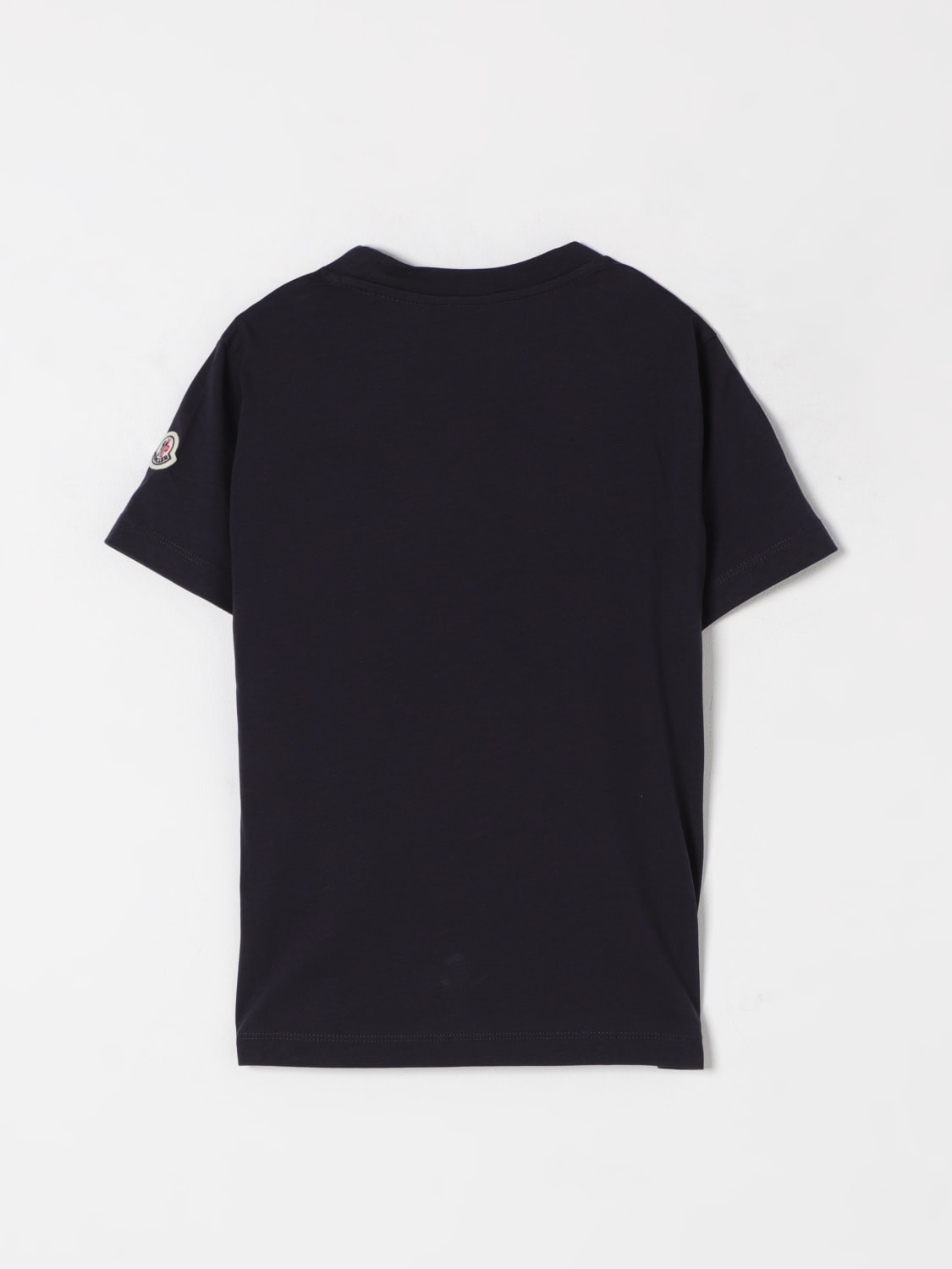 MONCLER: T-shirt kids - Blue | Moncler t-shirt 8C0000789AFV