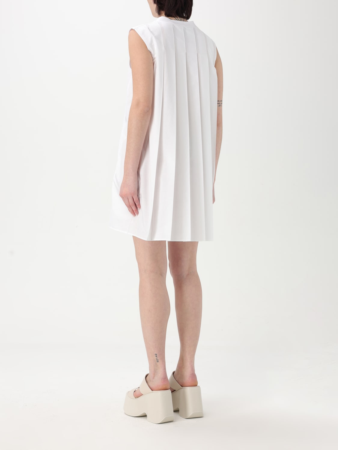 SACAI DRESS: Dress woman Sacai, White - Img 2