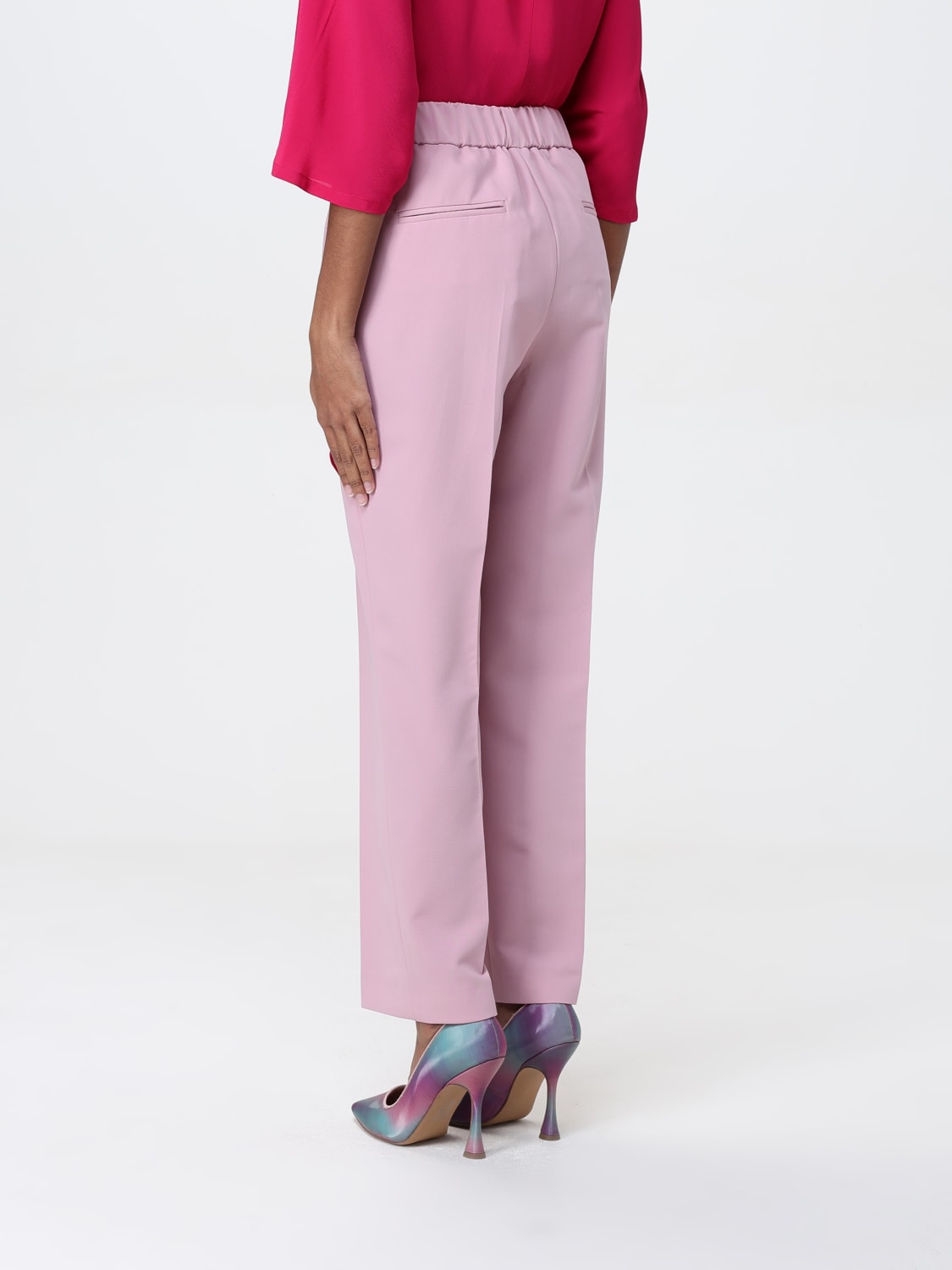 パンツ LIU JO Woman Pants Pink WA5370T1811 51906 pants woman pink - LIU JO - Urso Moda
