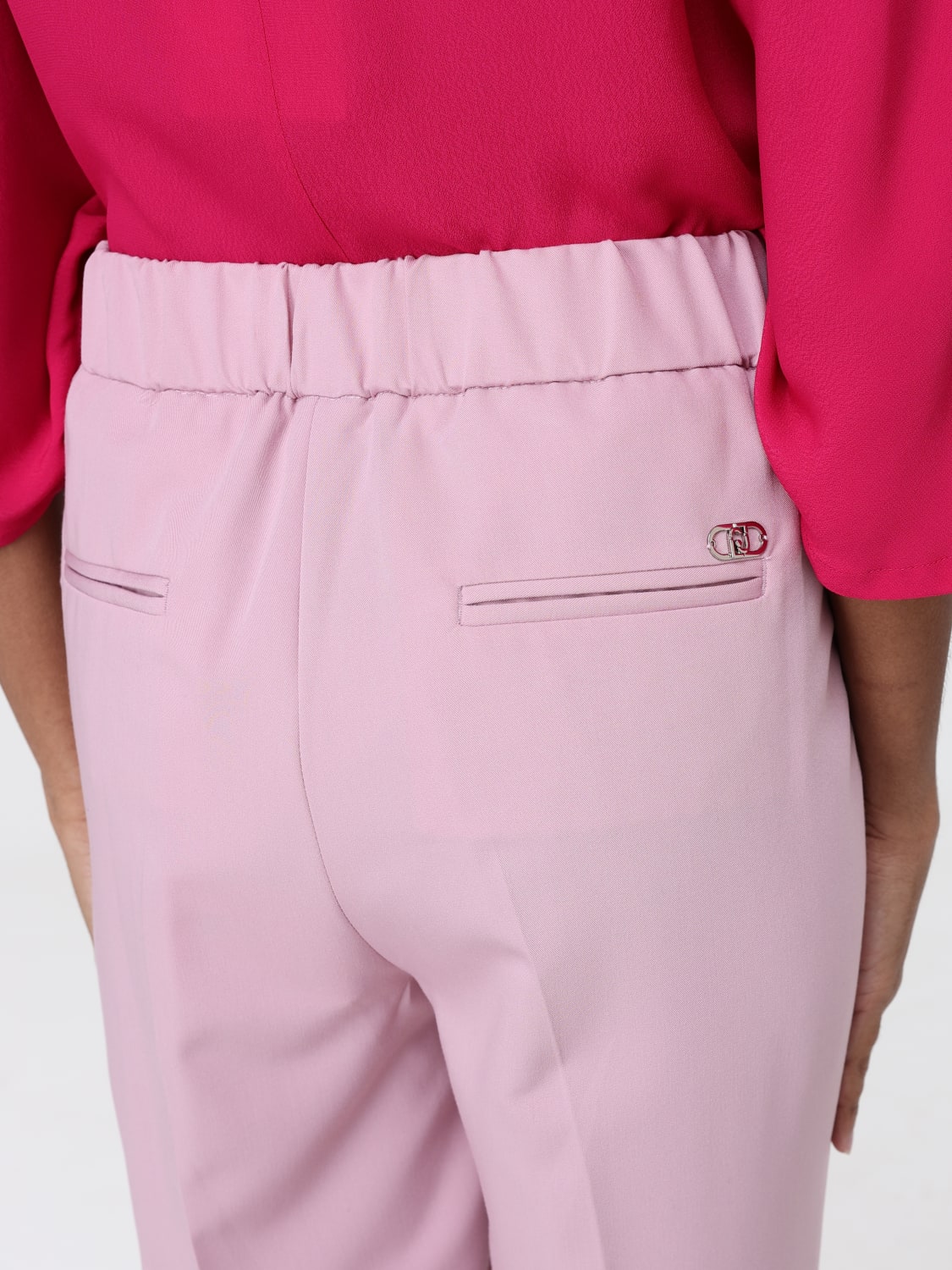 パンツ LIU JO Woman Pants Pink TA3145F0090 82143 LIU JO: Pants woman - Pink | Liu Jo pants WA5287T1811 online