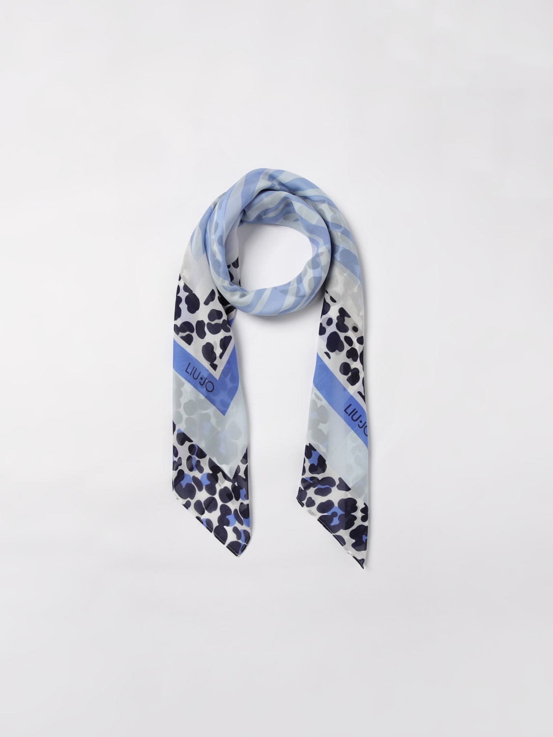 スカーフ LIU JO Woman Neck scarf Sky 2A5043T0300 00120 LIU JO: Neck scarf woman - Sky | Liu Jo neck scarf