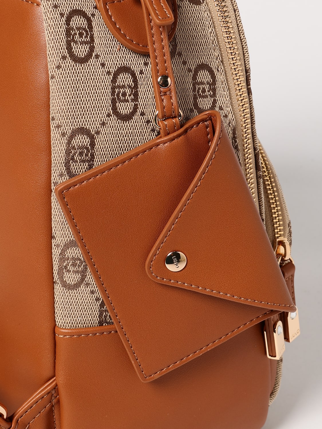 LIU JO BACKPACK: Backpack woman Liu Jo, Beige - Img 3