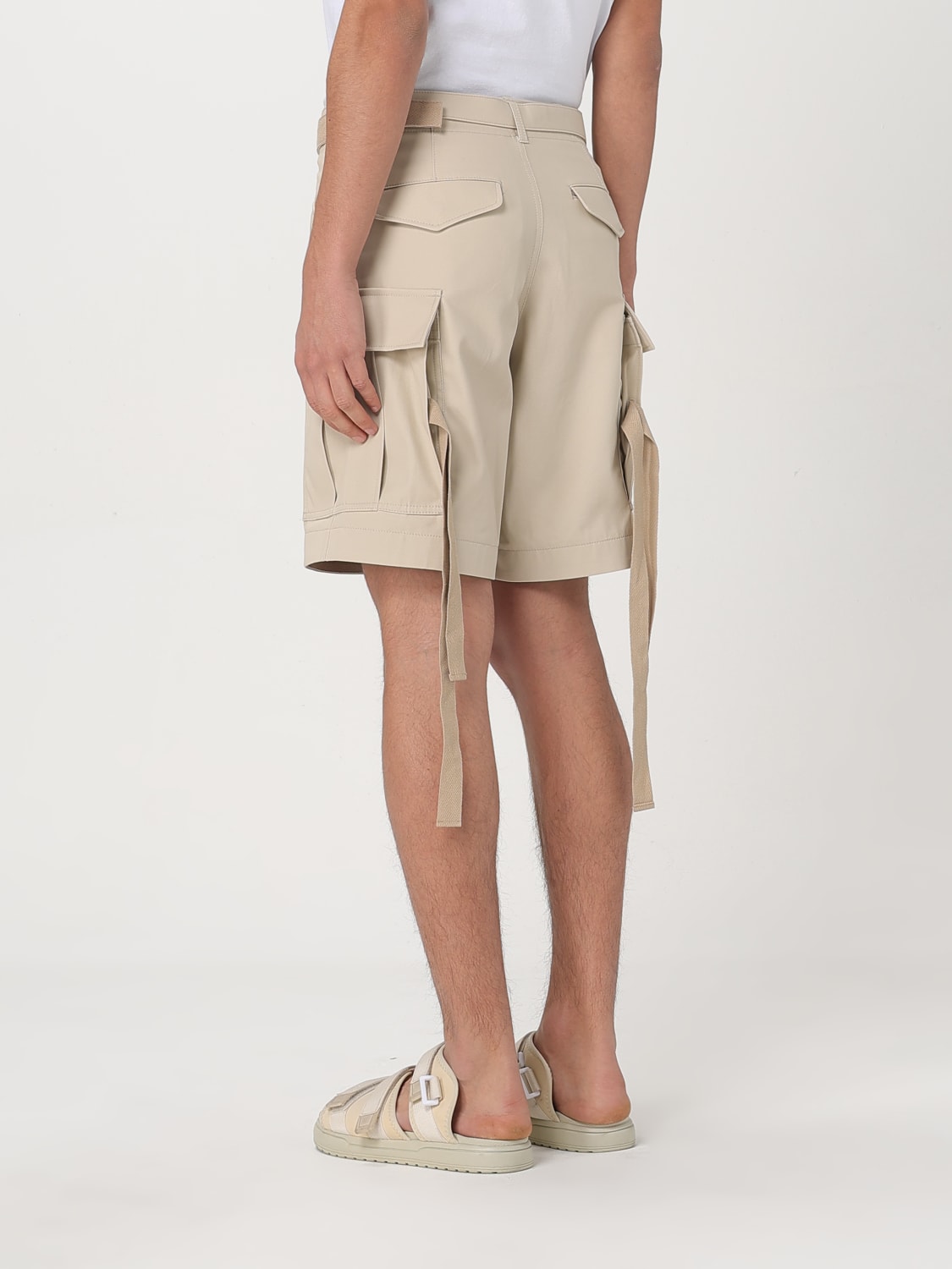 SACAI SHORTS: Pants men Sacai, Beige - Img 3
