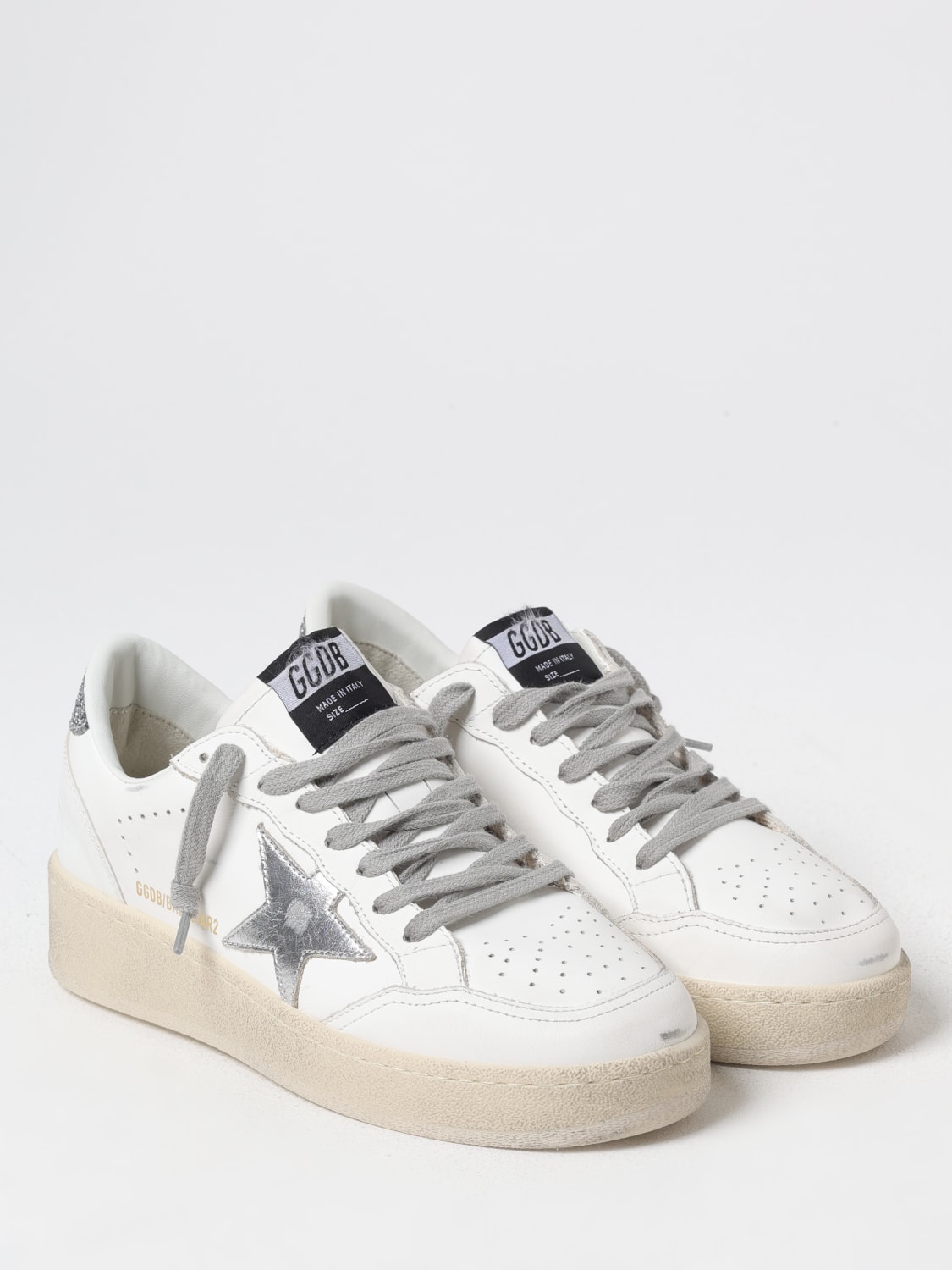 GOLDEN GOOSE BASKETS: Baskets femme Golden Goose, Argent - Img 2