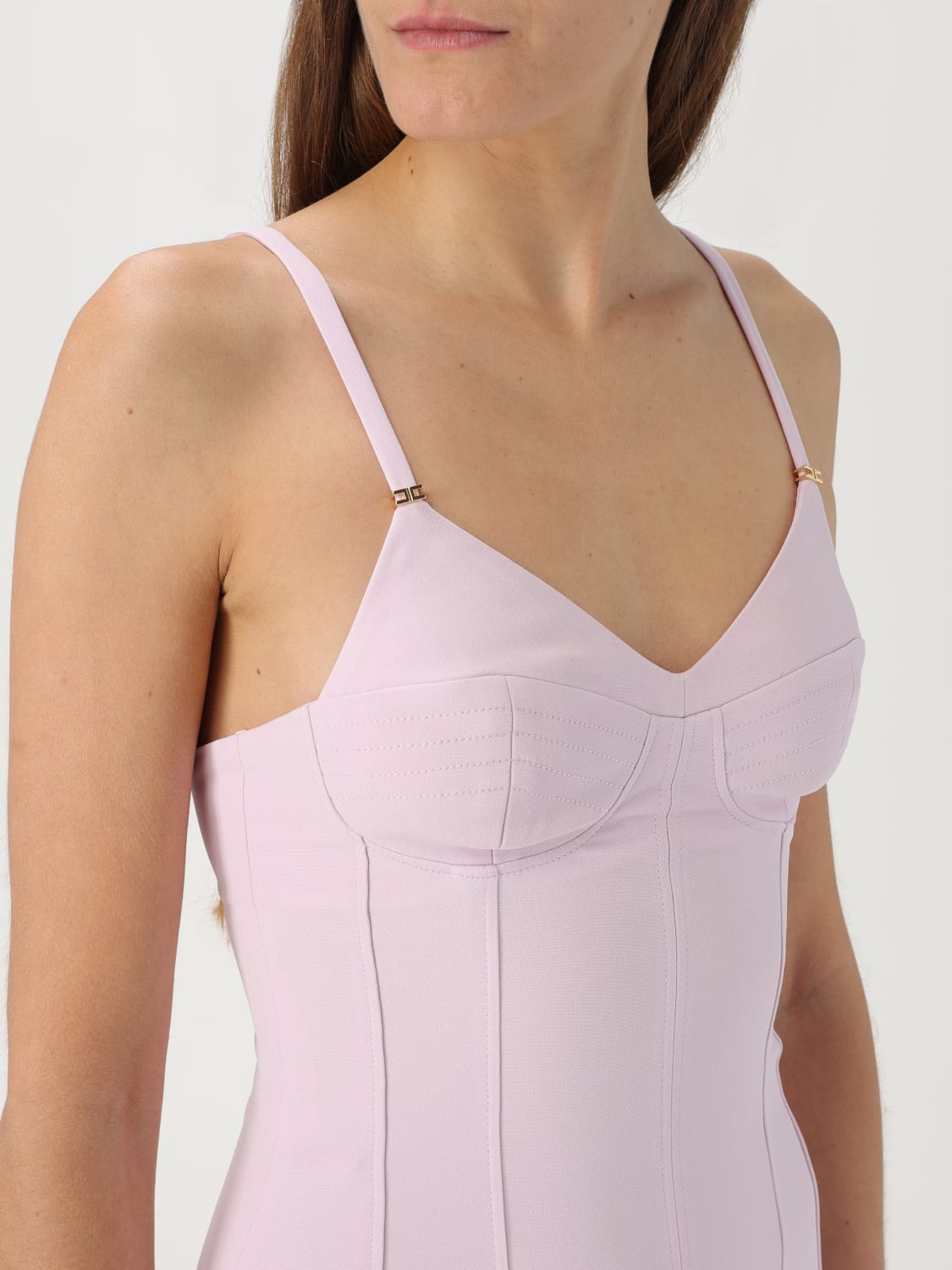 ワンピース ELISABETTA FRANCHI Woman Dress Quartz AB748 544 ELISABETTA FRANCHI: Dress woman - Quartz | Elisabetta