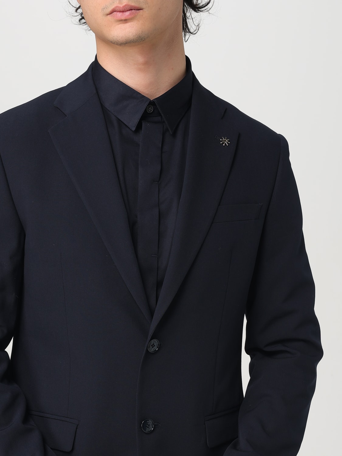 MANUEL RITZ ANZUG: Anzug herren Manuel Ritz, Blau - Img 5