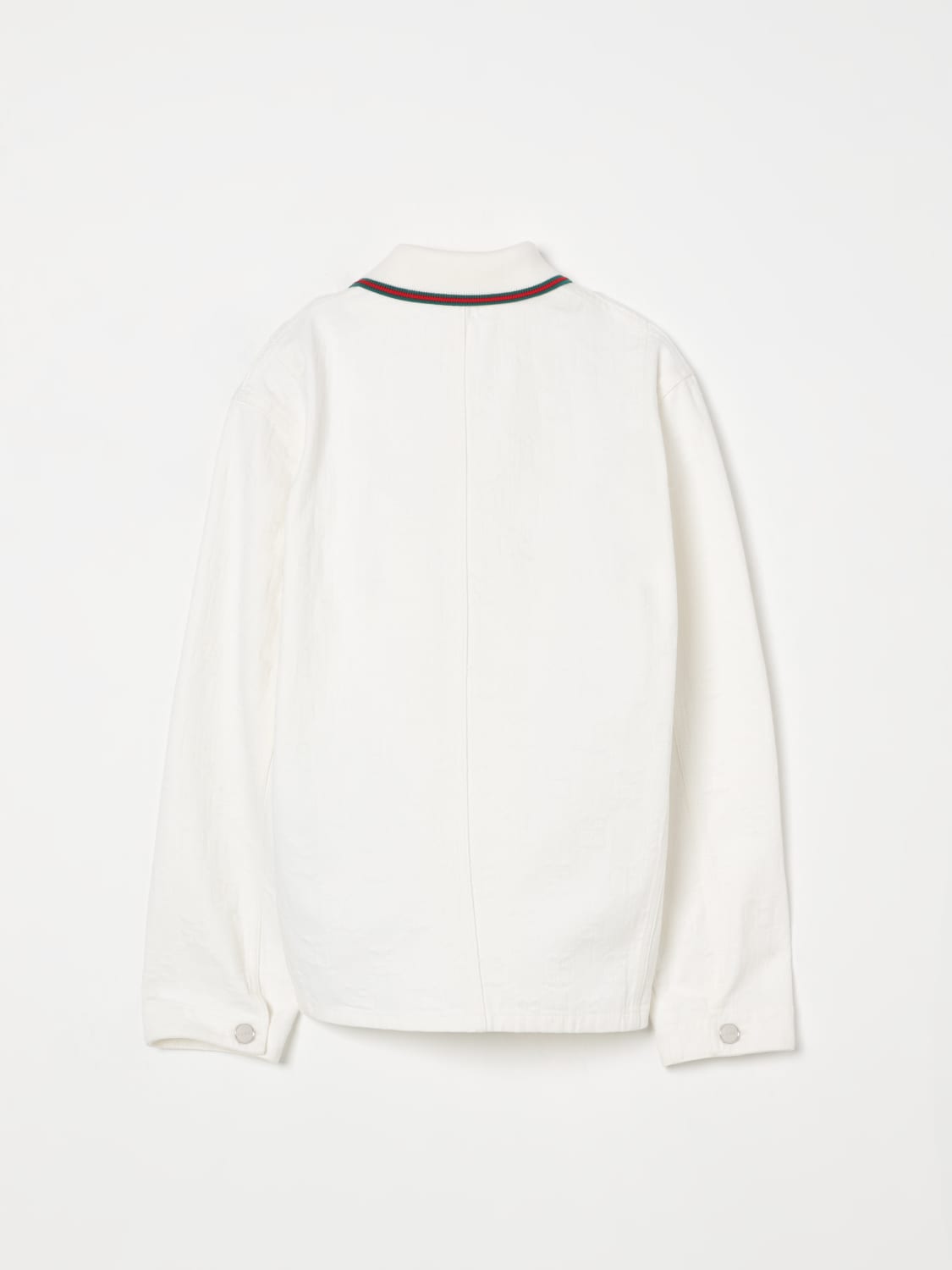 GUCCI CHAQUETA: Chaqueta niños Gucci, Blanco - Img 2