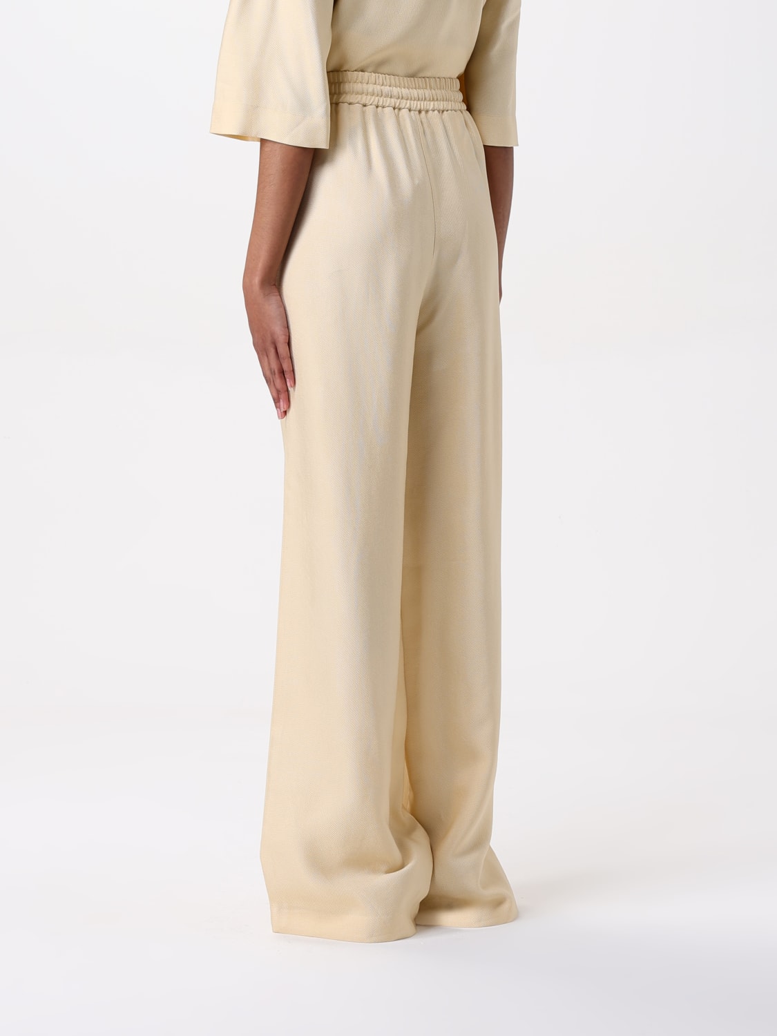 パンツ BOSS Woman Pants Beige 50530552 285 BOSS: Pants woman - Beige | Boss pants 50530552 online at