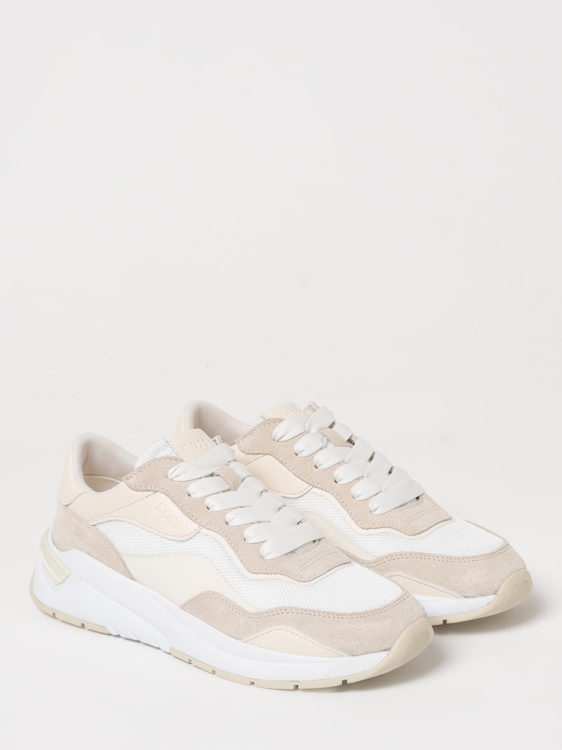 スニーカー BOSS Woman Sneakers White 50536407 118 BOSS: Sneakers woman - White | Boss sneakers 50536407 online
