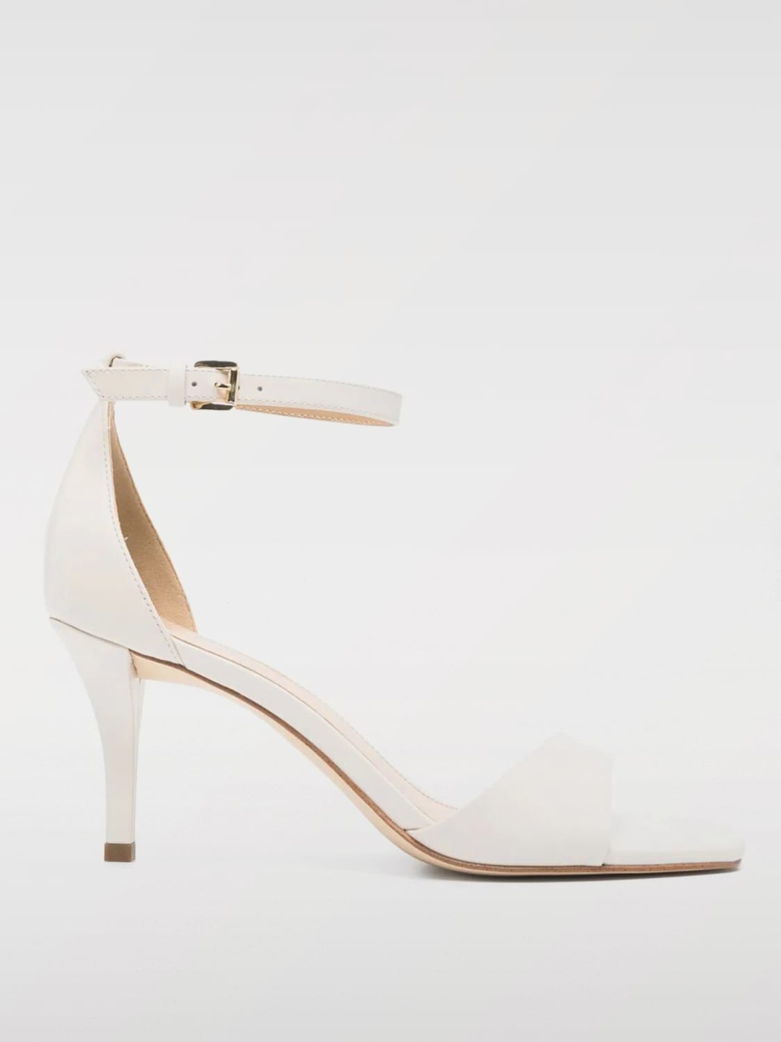 MICHAEL KORS HEELED SANDAL: Heeled sandals woman Michael Kors, Cream - Img 1