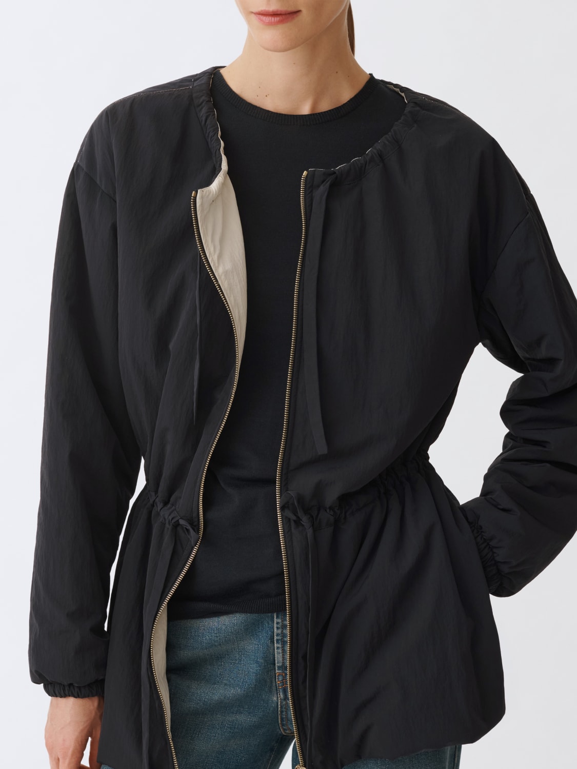 FABIANA FILIPPI: Coat woman - Blue | Fabiana Filippi jacket