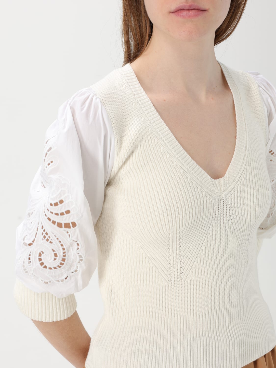 TWINSET：トップス レディース - ホワイト | GIGLIO.COM