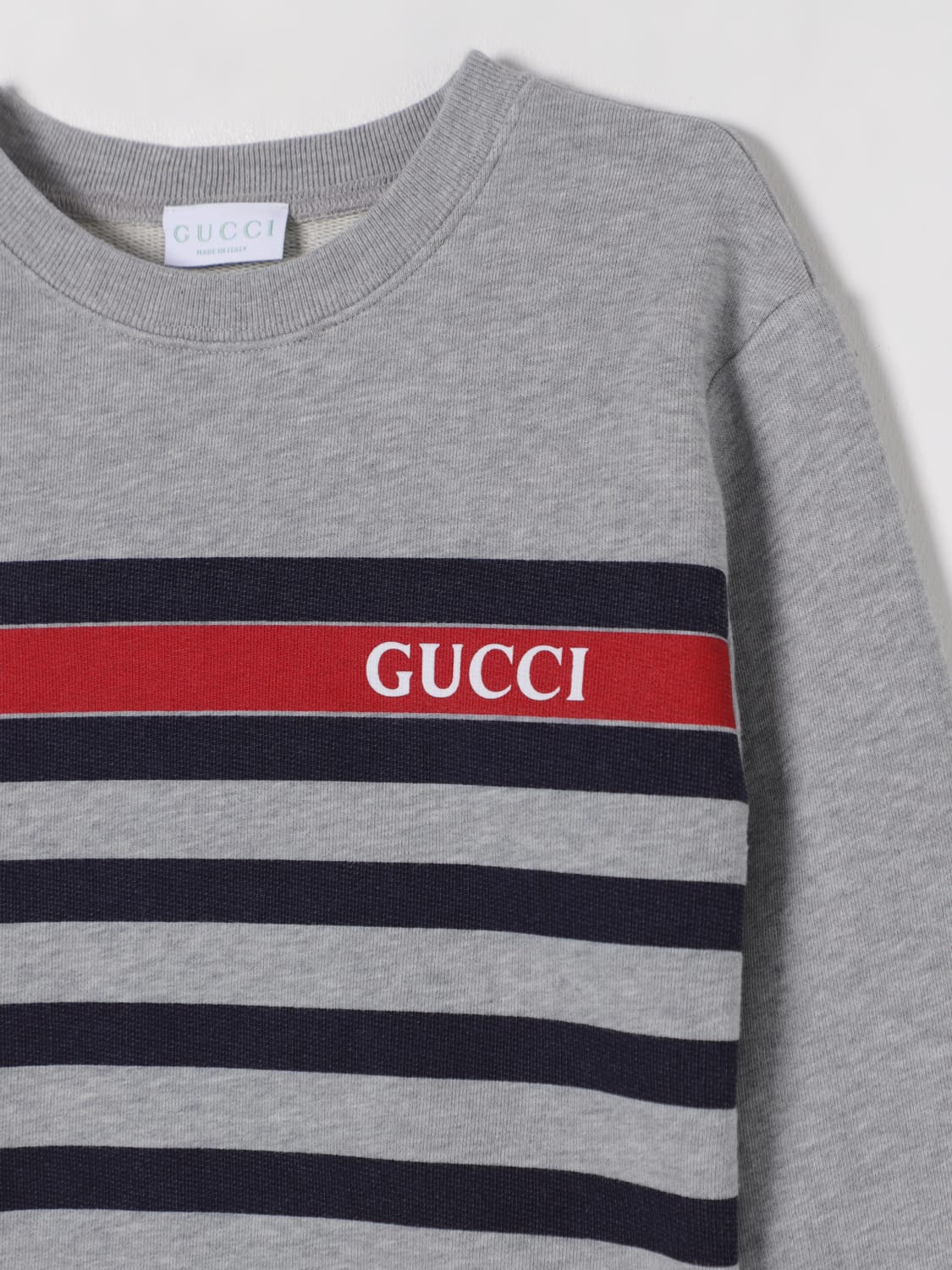 GUCCI JERSEY: Jersey niños Gucci, Gris - Img 3