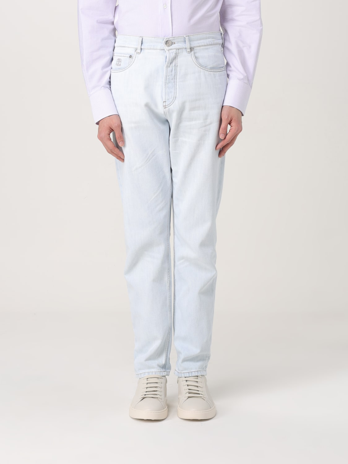 BRUNELLO CUCINELLI: Jeans men - Blue | Brunello Cucinelli