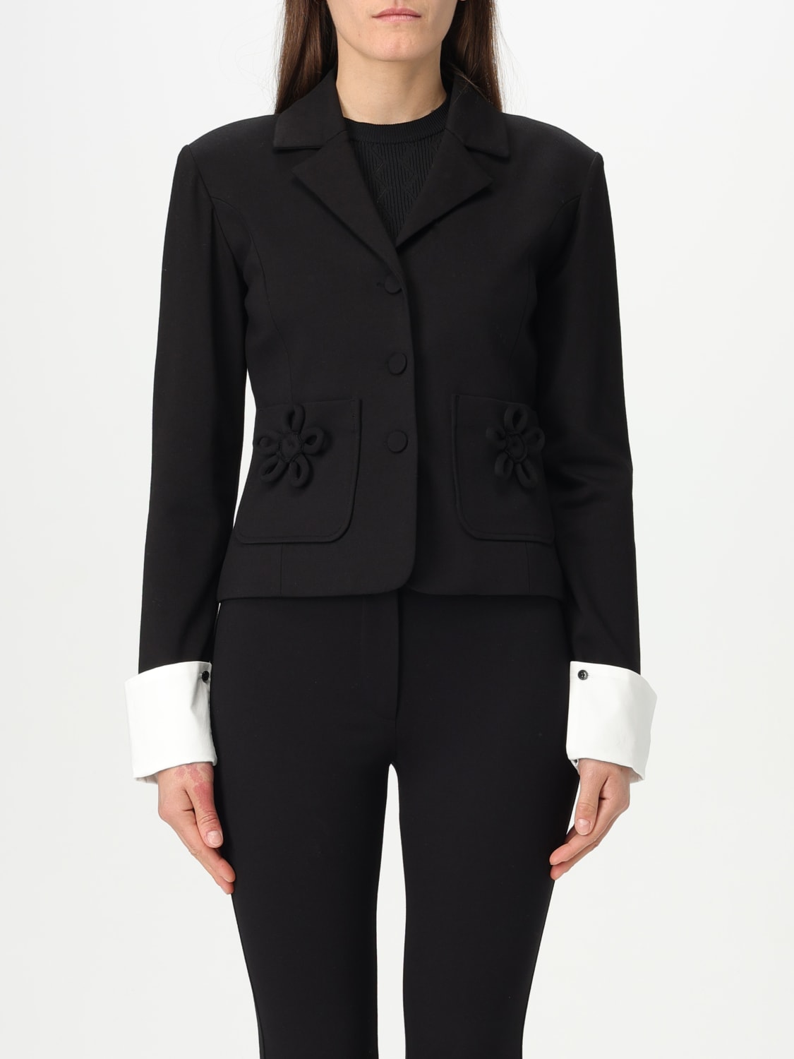 TWINSET ACTITUDE JACKET: Jacket woman Twinset - Actitude, Black - Img 1