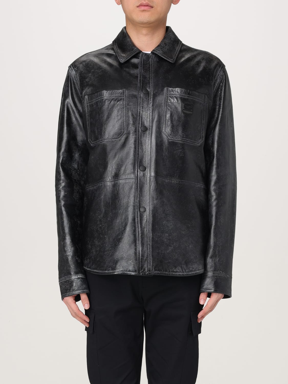 DOLCE & GABBANA CAMISA: Chaqueta hombre Dolce & Gabbana, Negro - Img 1