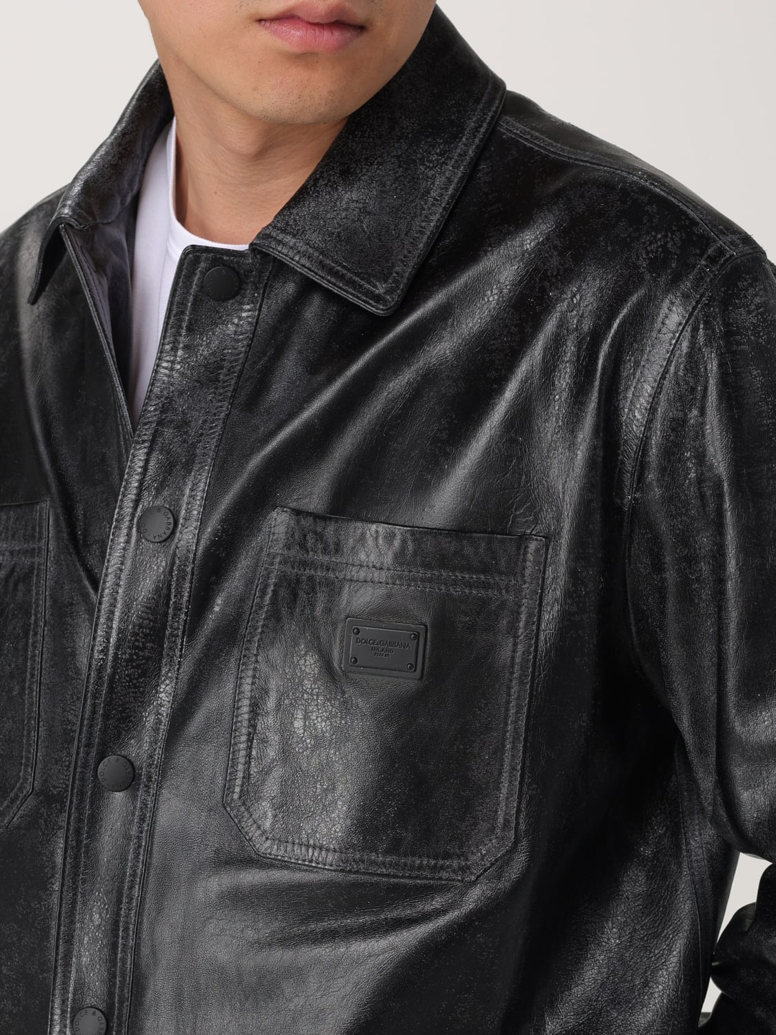 DOLCE & GABBANA CAMISA: Chaqueta hombre Dolce & Gabbana, Negro - Img 5