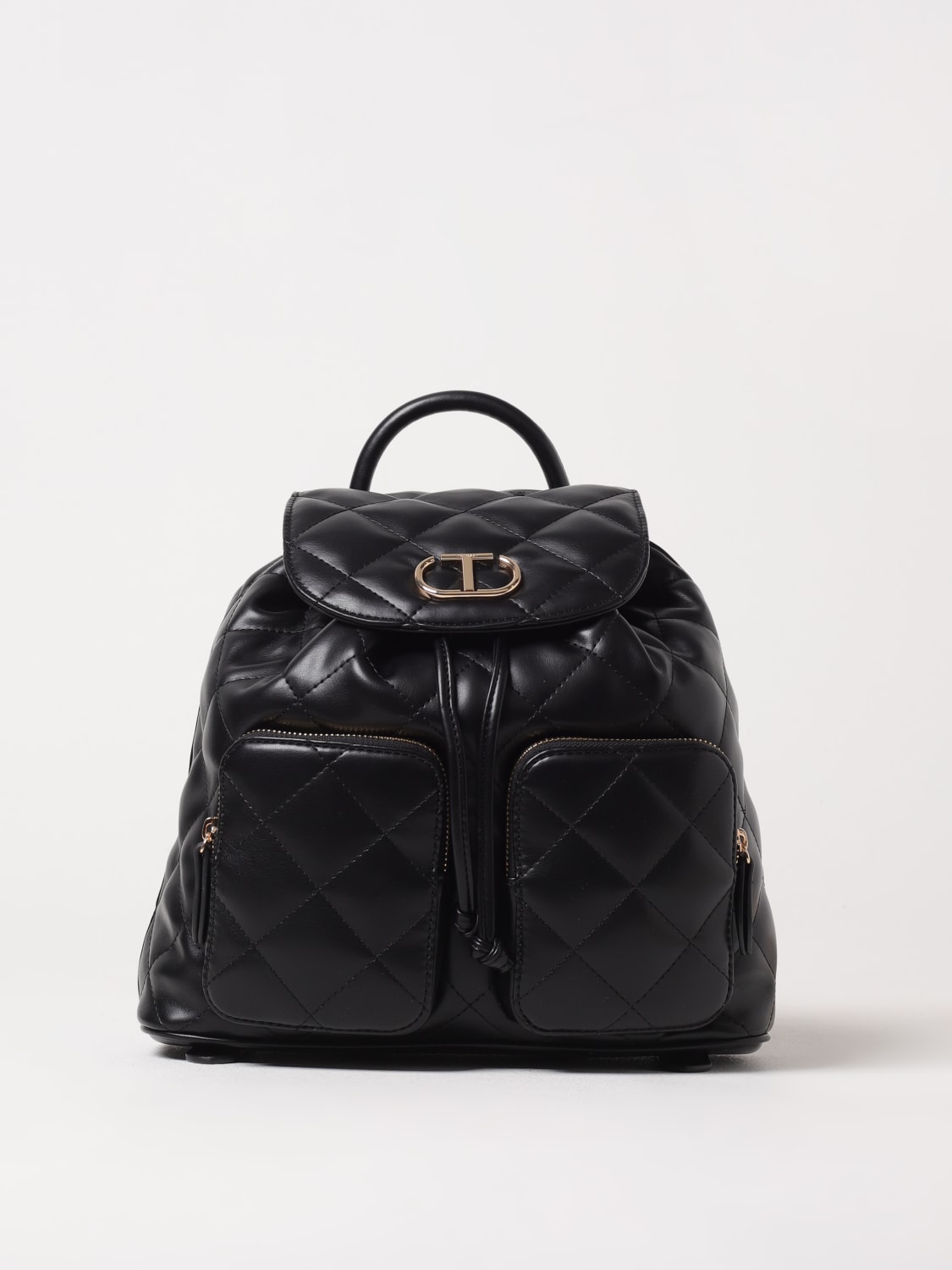 TWINSET BACKPACK: Mini bag woman Twinset, Black - Img 1