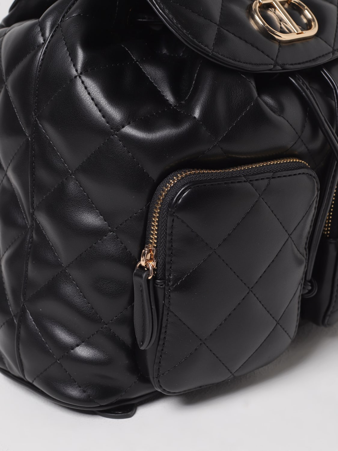 TWINSET BACKPACK: Mini bag woman Twinset, Black - Img 3