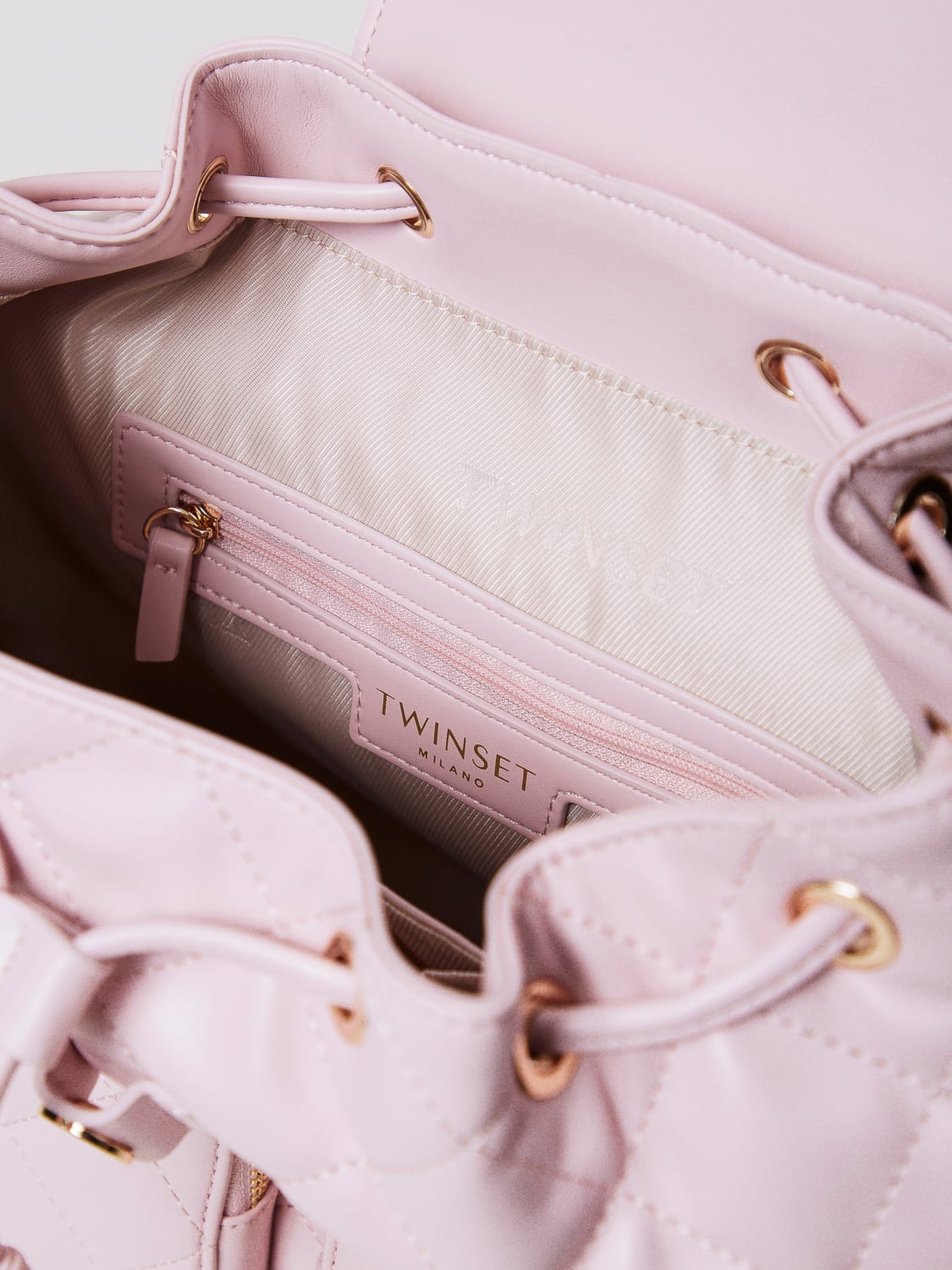 TWINSET BACKPACK: Mini bag woman Twinset, Pink - Img 4