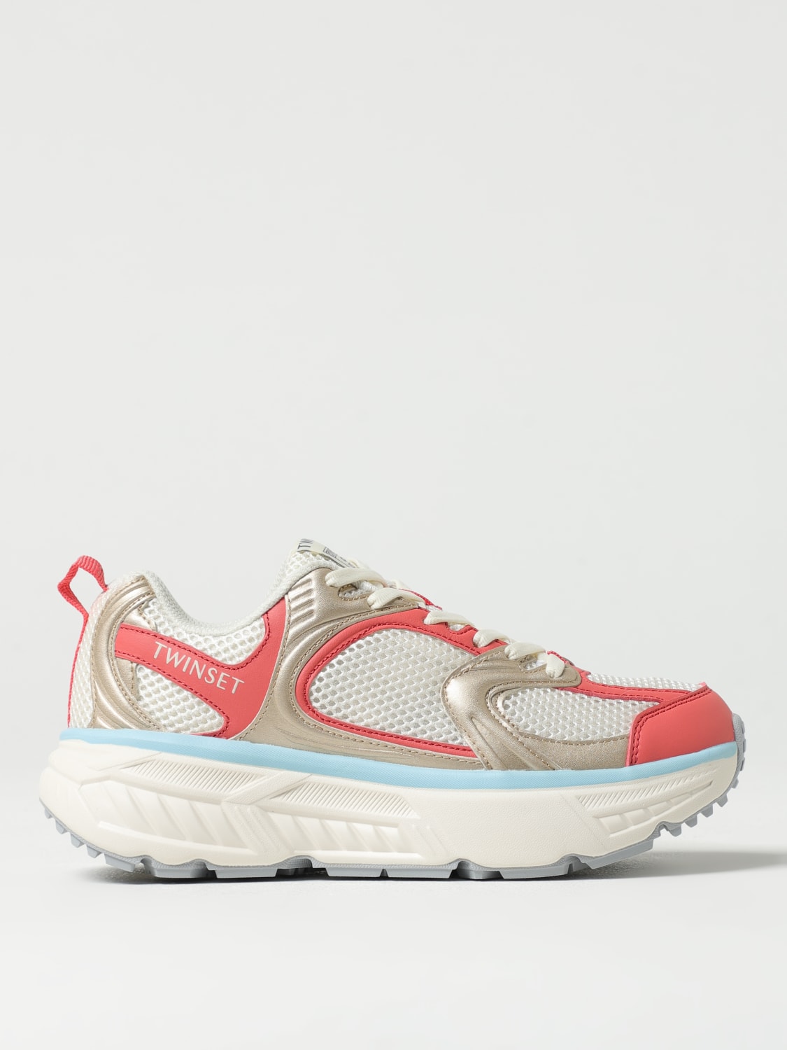 TWINSET SNEAKERS: Sneakers woman Twinset, Coral - Img 1