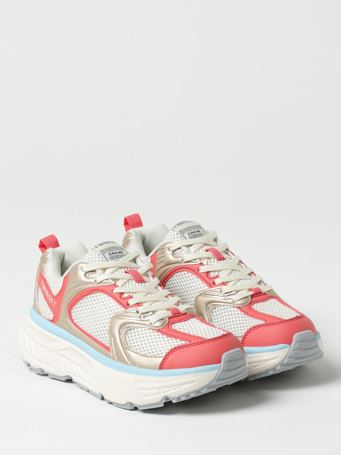TWINSET SNEAKERS: Sneakers woman Twinset, Coral - Img 2