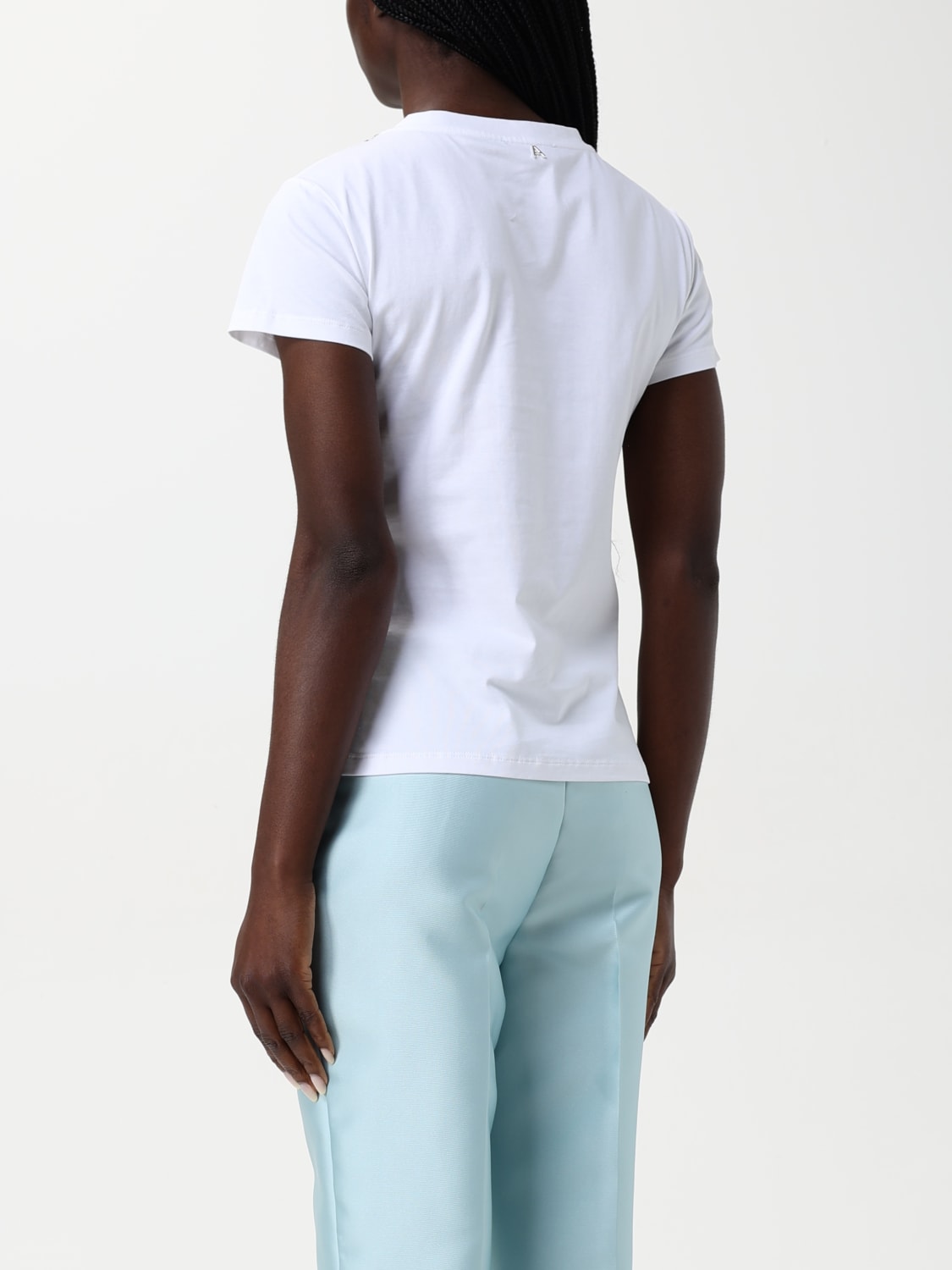 TWINSET ACTITUDE T-SHIRT: T-shirt femme Twinset - Actitude, Blanc - Img 2