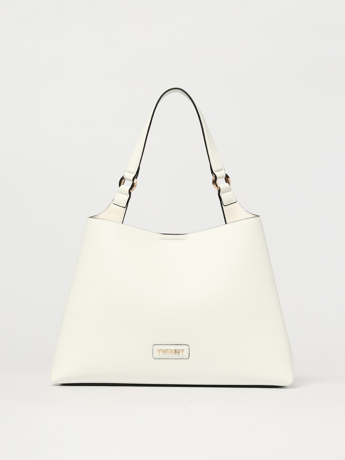 TWINSET: Mini bag woman - White | Twinset shoulder bag