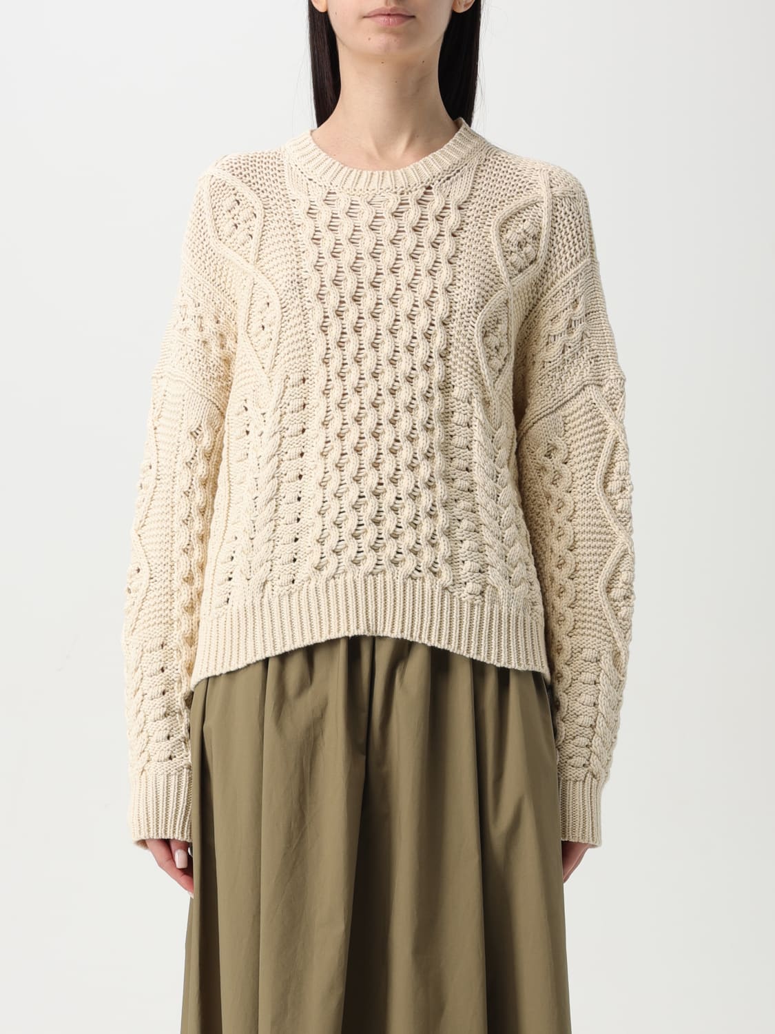 TWINSET SWEATER: Twinset women's sweater, Beige - Img 1