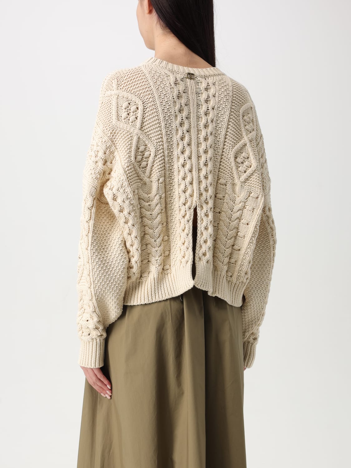 TWINSET SWEATER: Twinset women's sweater, Beige - Img 2