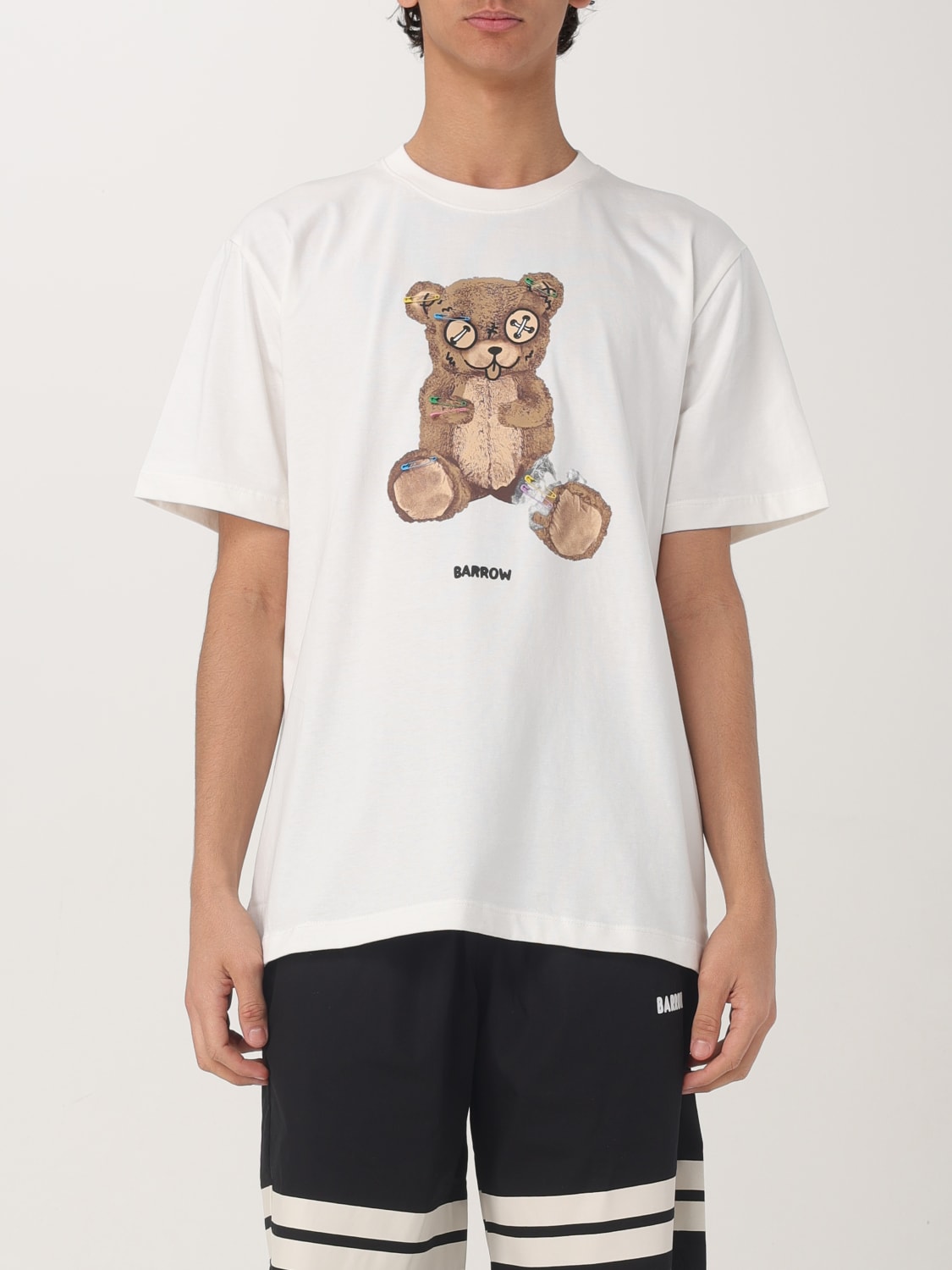 Tシャツ・カットソー BARROW Men T-shirt Beige S5BWUATH053 002 BARROW: T-shirt men - Beige | Barrow t-shirt S5BWUATH154