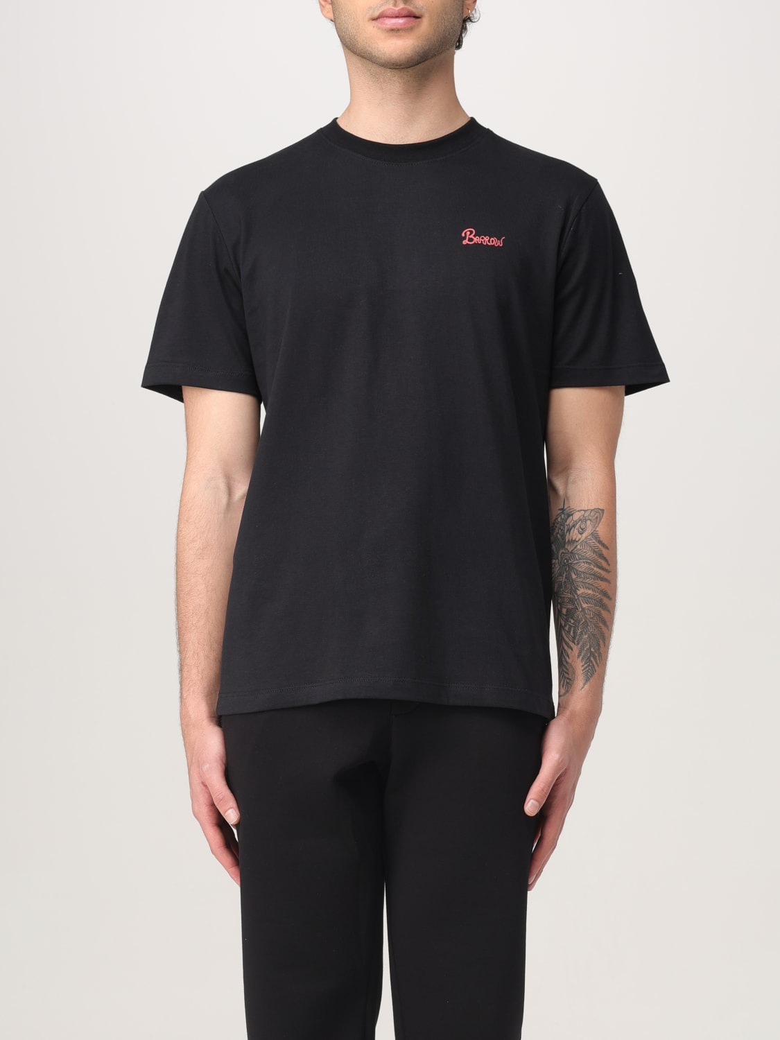 BARROW T-SHIRT: T-shirt men Barrow, Black - Img 1