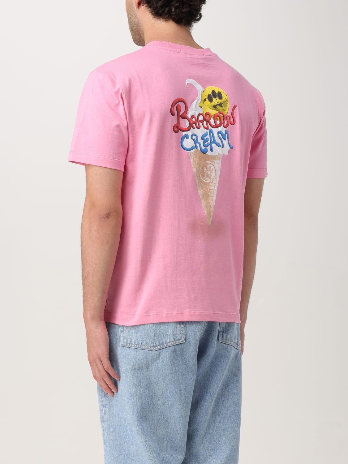 BARROW T-SHIRT: T-shirt men Barrow, Pink - Img 2