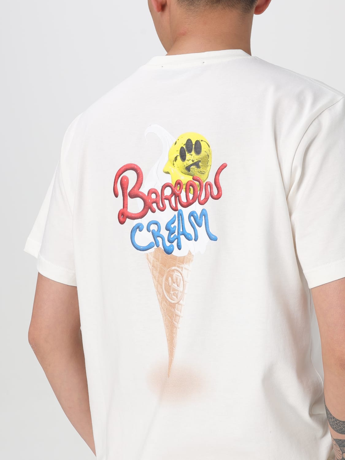 BARROW T-SHIRT: T-shirt men Barrow, Beige - Img 3