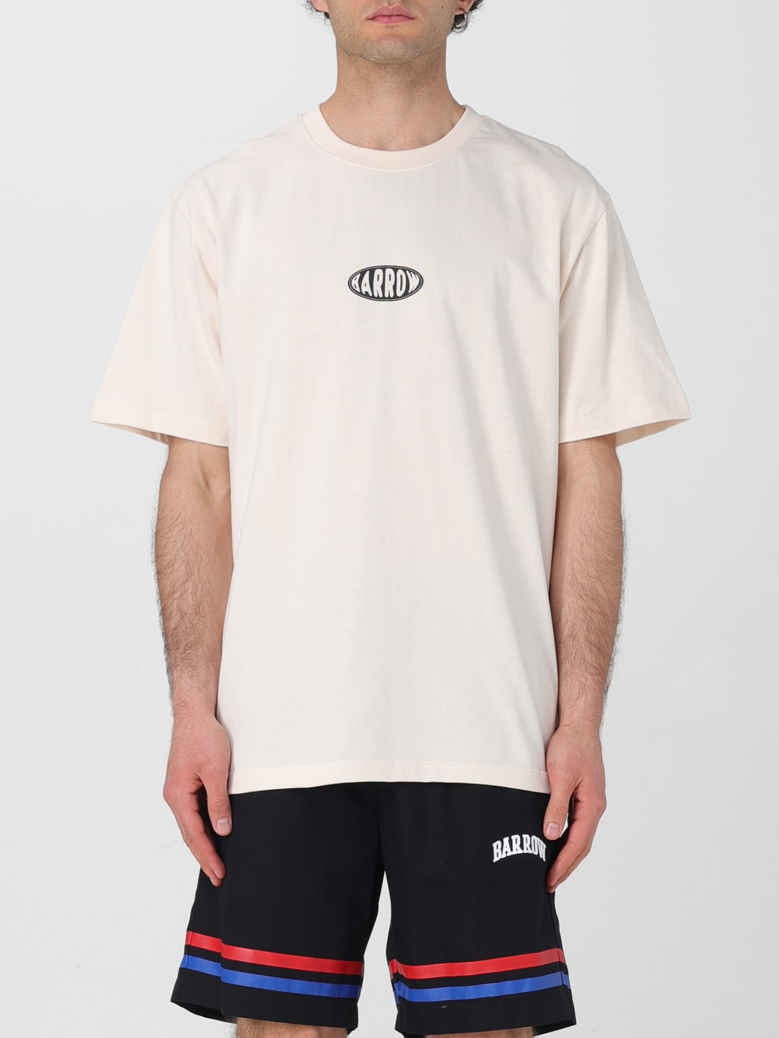 BARROW T-SHIRT: T-shirt men Barrow, White - Img 1