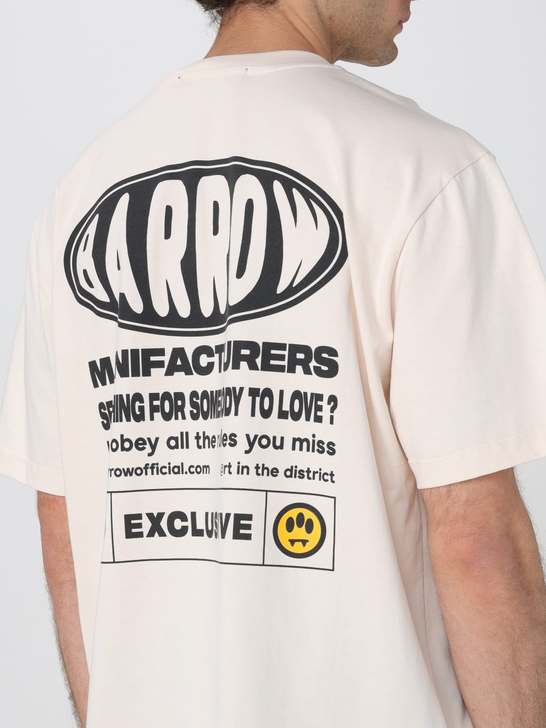 BARROW T-SHIRT: T-shirt men Barrow, White - Img 3