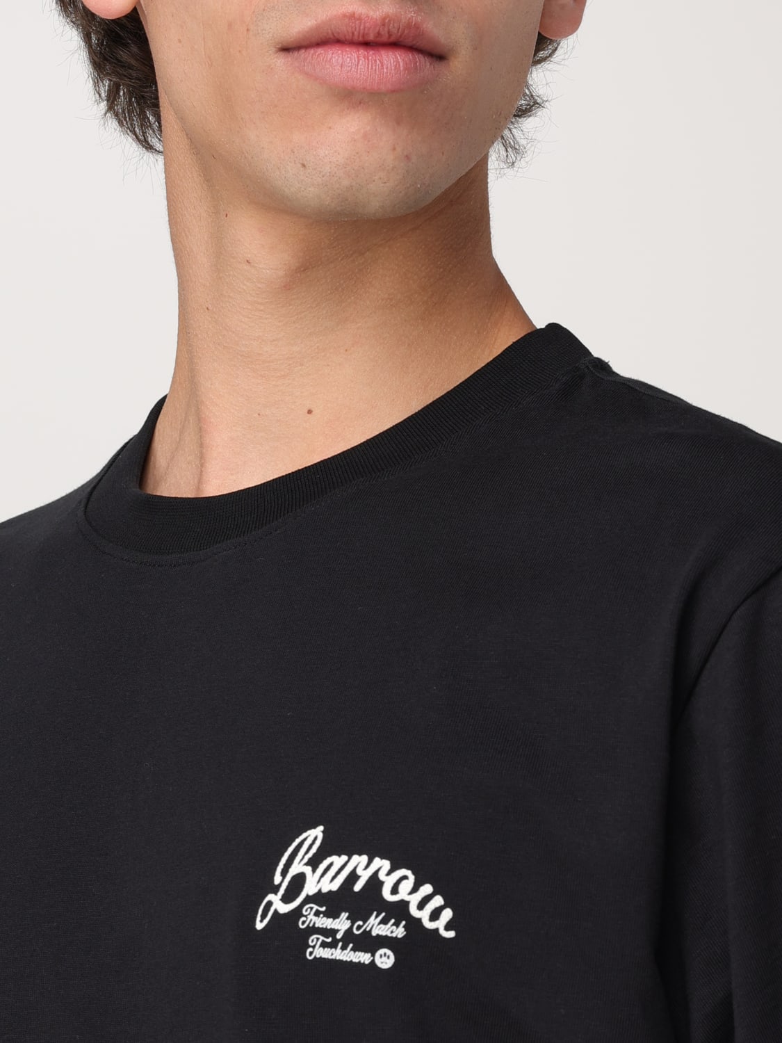 BARROW 티셔츠: 티셔츠 남성 Barrow, 블랙 - Img 3