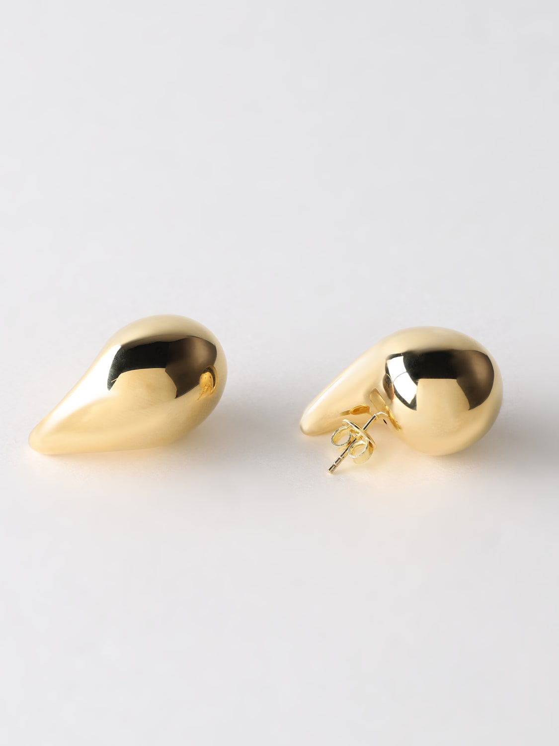 BOTTEGA VENETA GIOIELLI: Orecchini Drop Small Bottega Veneta in argento 925, Giallo - Img 3